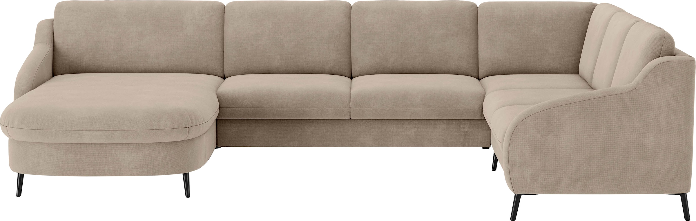 sit&more Wohnlandschaft "Soul U-Form" wahlweise mit Bettfunktion und Bettka günstig online kaufen