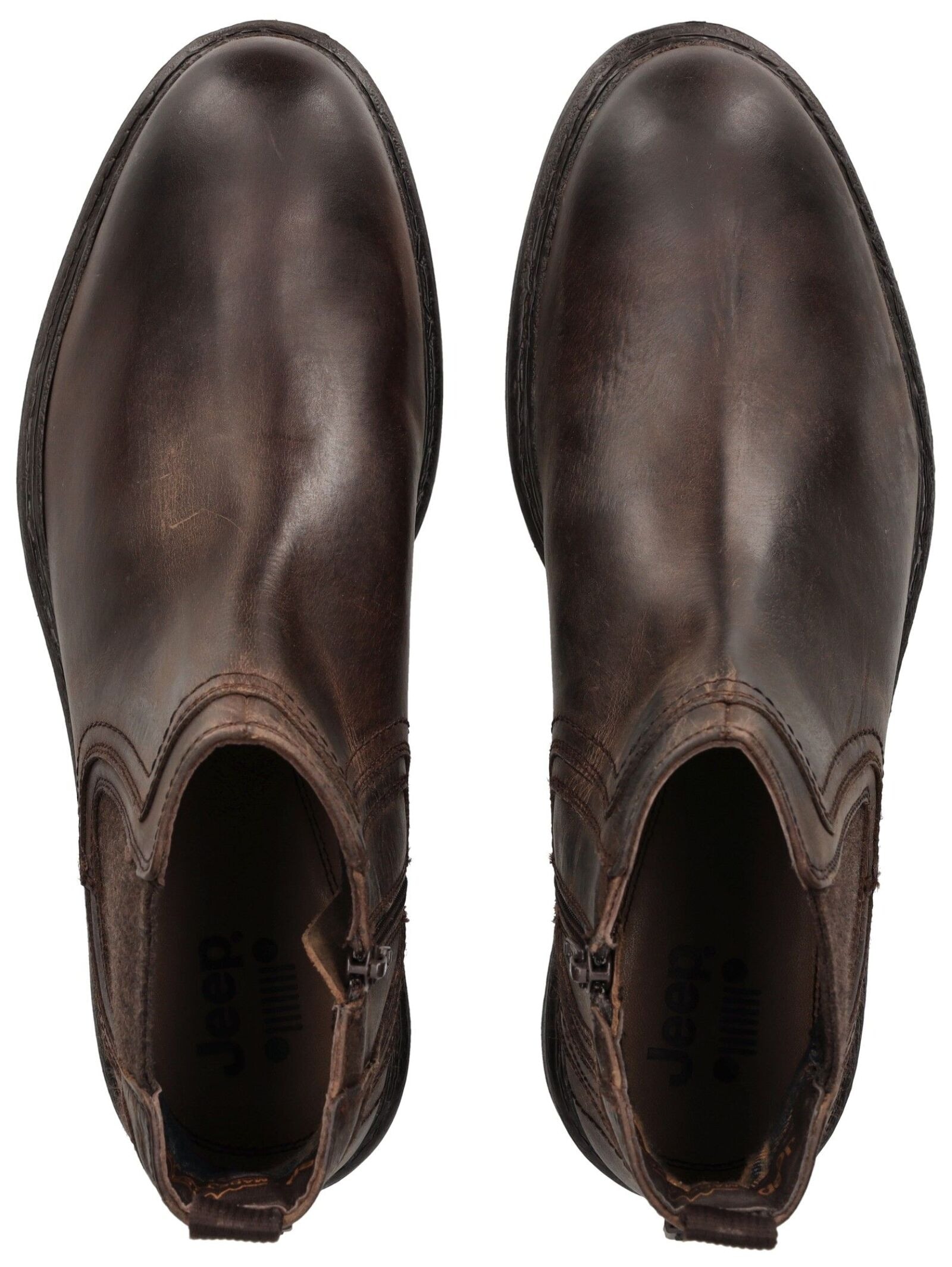 Jeep Stiefelette »Jeep Stiefelette Leder/Textil«