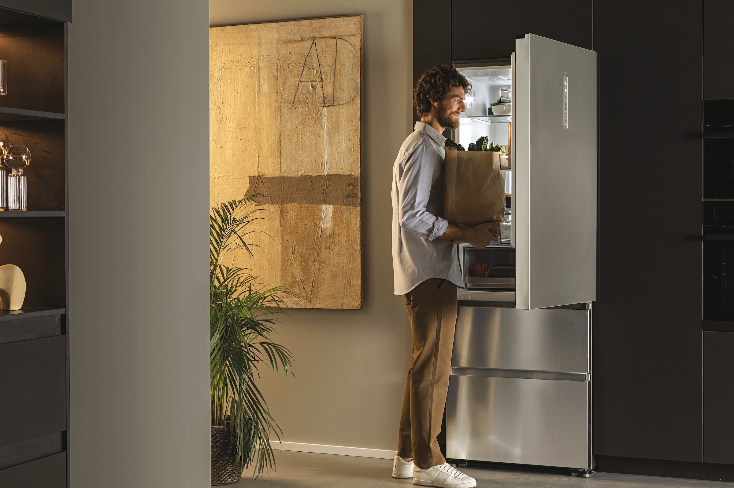 Haier Kühl-/Gefrierkombination 3D 70 SERIES 7 »HTW7720BNMM«