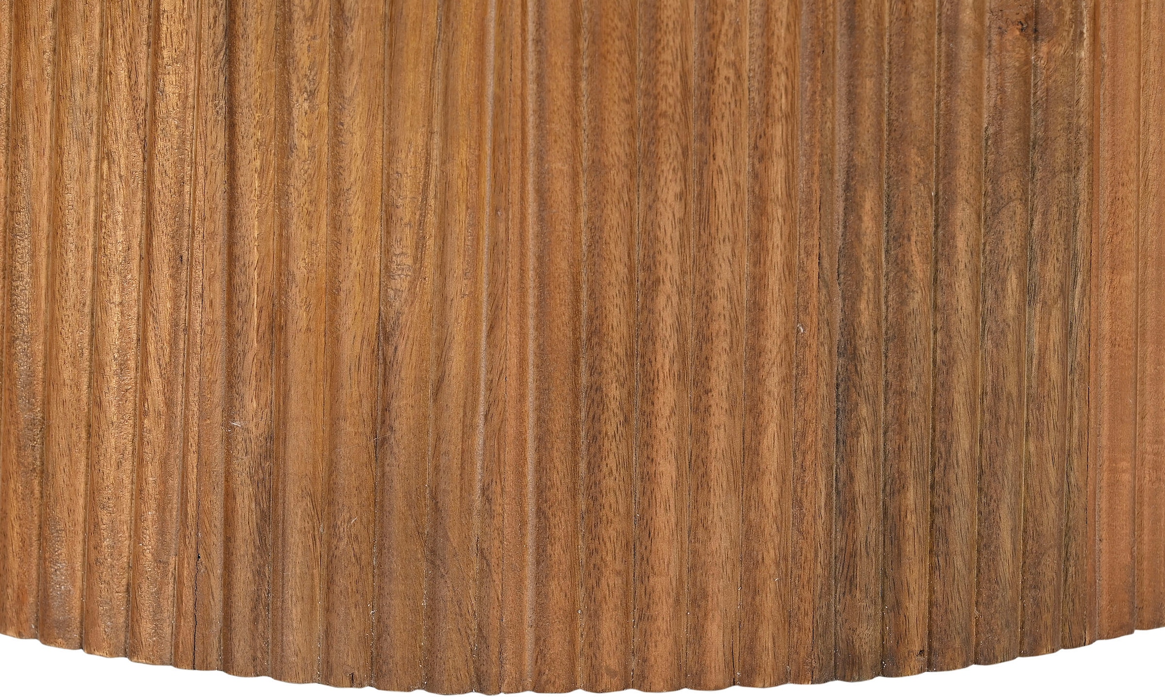 SIT Esstisch »MANGO NATURAL«, mit rundem Sockelfuß im Lamellendesign