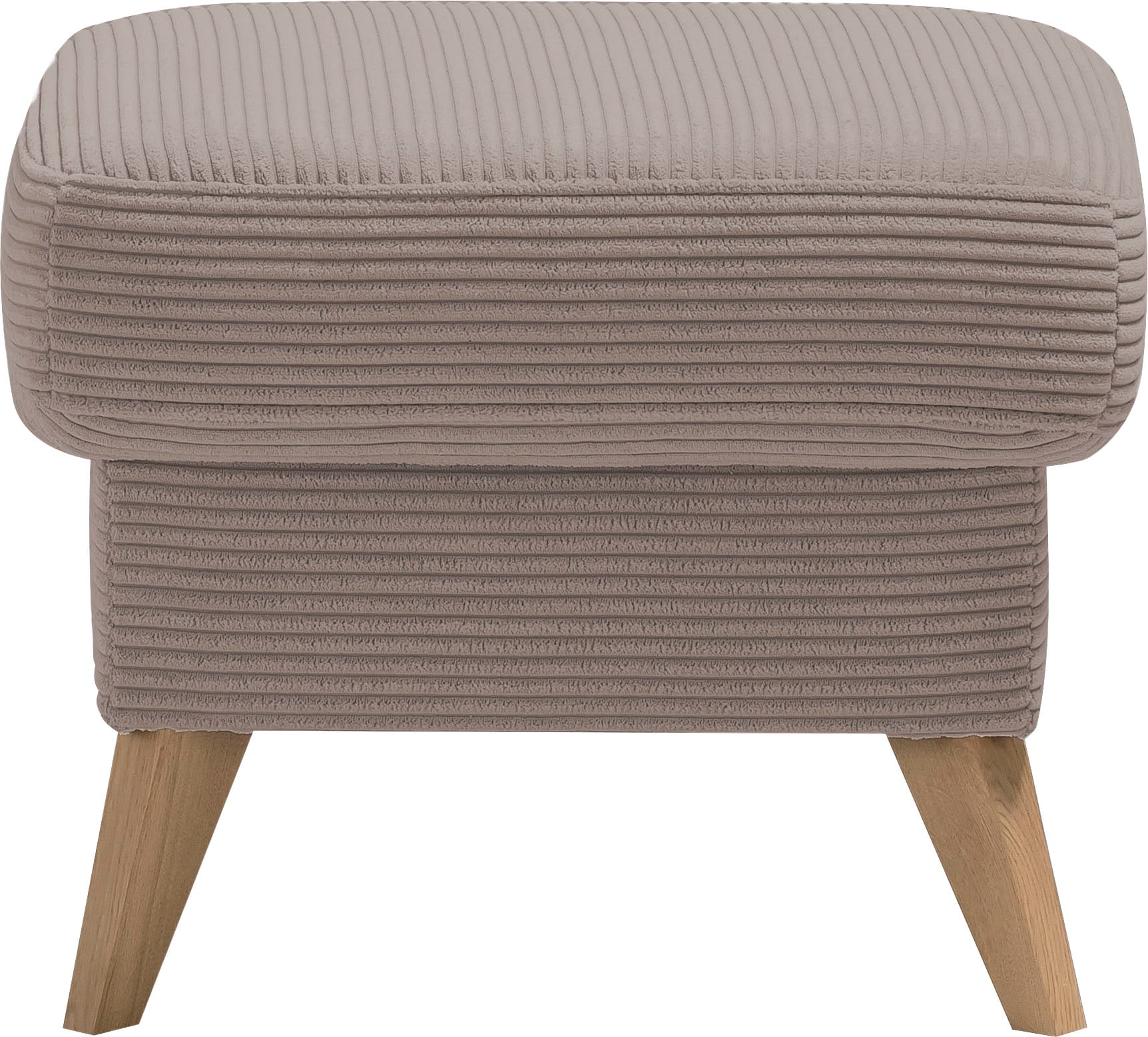 exxpo - sofa fashion Hocker »Samso, kompakte und bequeme Sitzgelegenheit in aktuellem Cord Bezug«