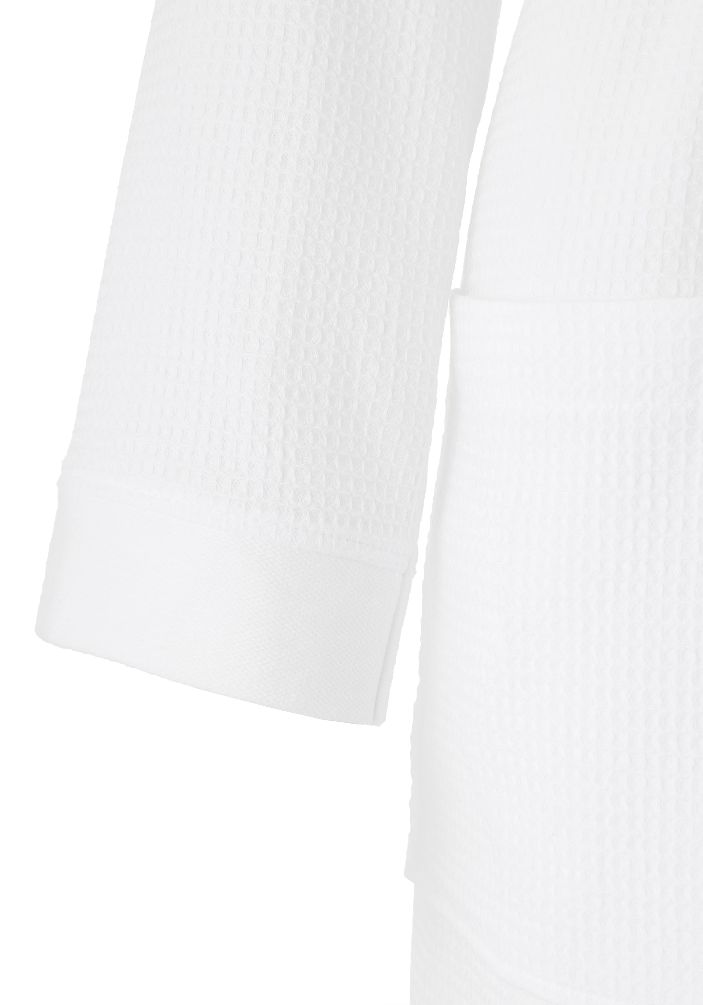 my home Unisex-Bademantel »Vanessa, ideal für Sauna & Spa, Hotelbademantel, Morgenmantel«, 1 Stk. Taschen, Damen & Herren, Waffelpiqué, sehr leichte Qualität, S-3XL