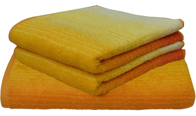 Dyckhoff Handtücher »Colori«, (2 St.), mit Farbverlauf auf Rechnung  bestellen