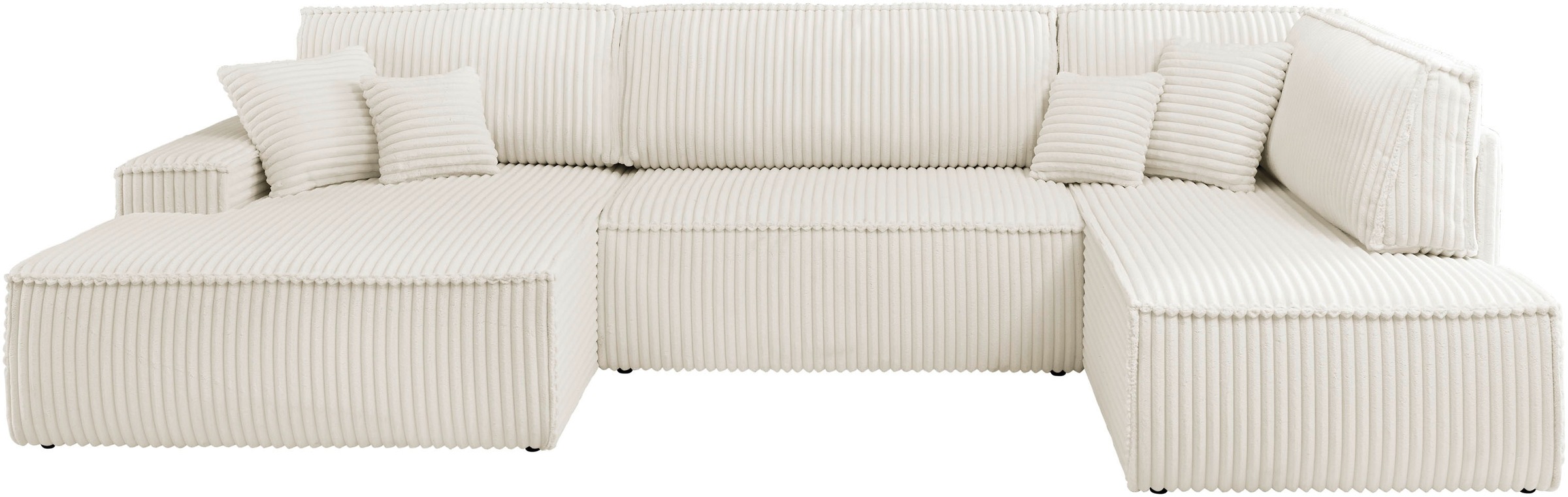 andas Wohnlandschaft »FINNLEY U-Form XXL 329 cm, Schlafsofa, Schlaffunktion günstig online kaufen