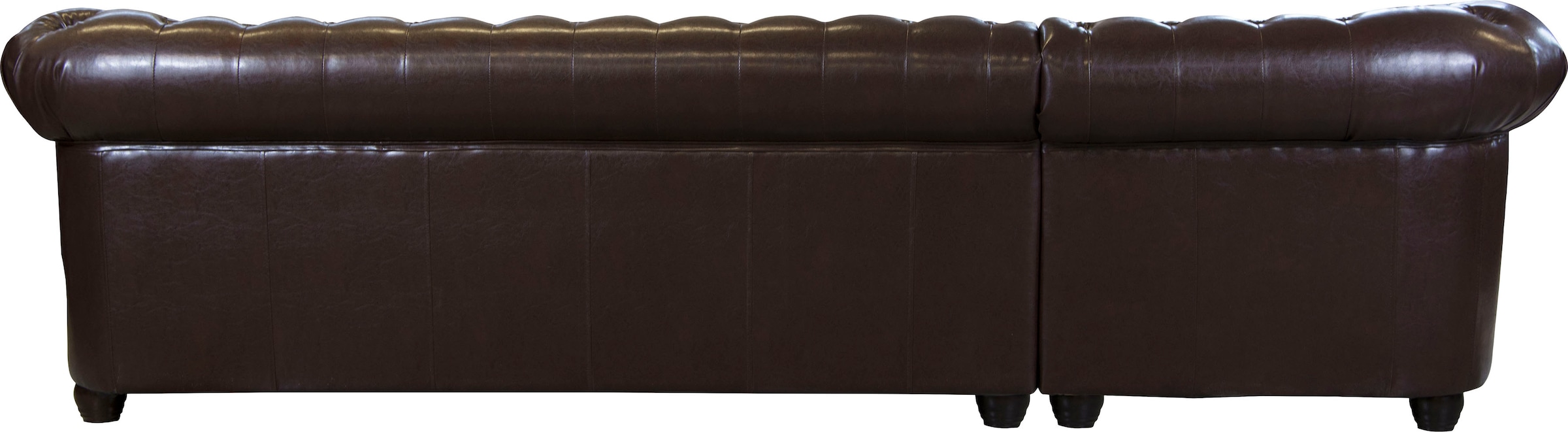 Home affaire Chesterfield-Sofa »Rysum L-Form«, Chesterfield-Optik, langer Schenkel links oder rechts