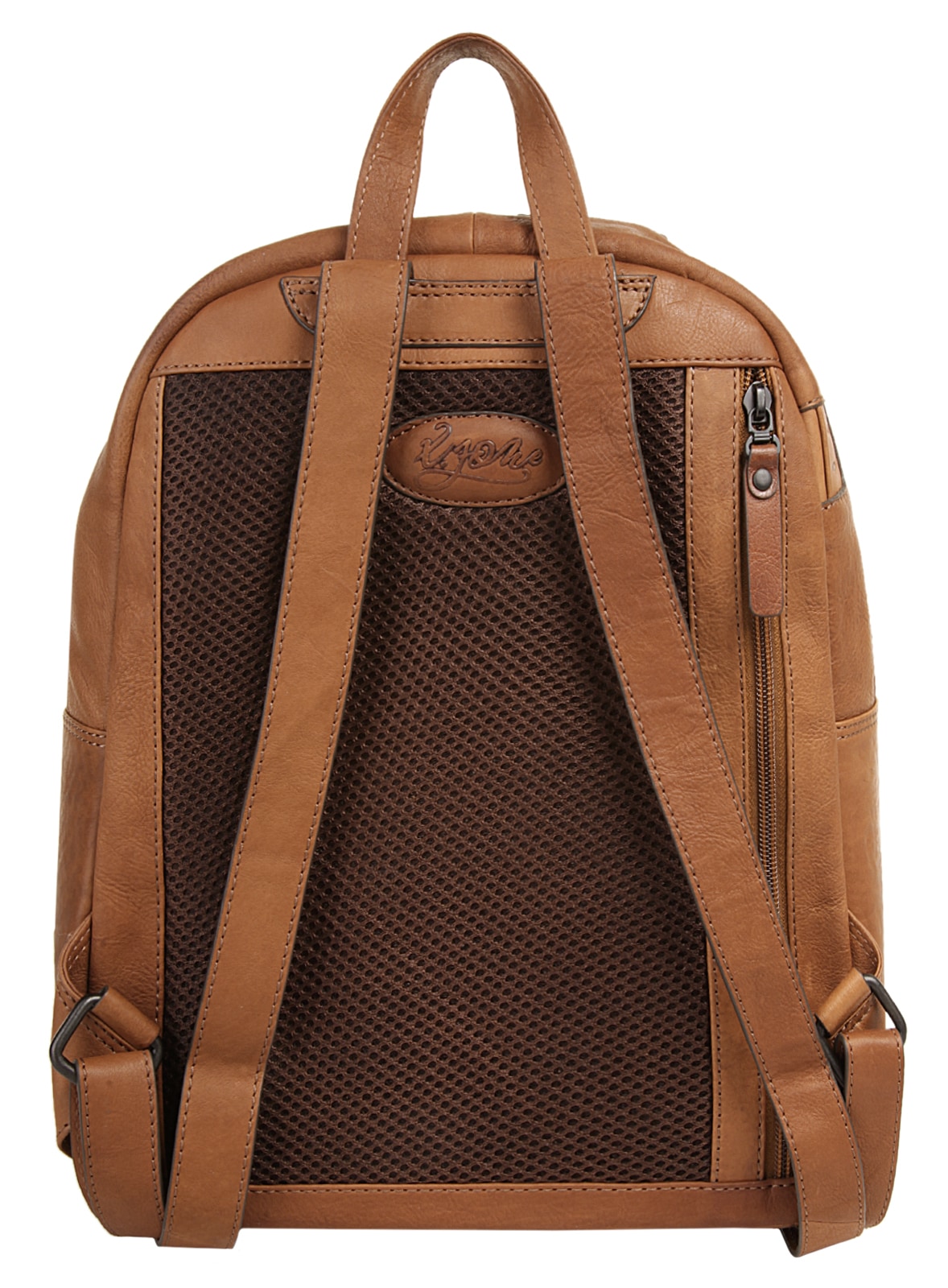 X-Zone Laptoprucksack, echt Leder