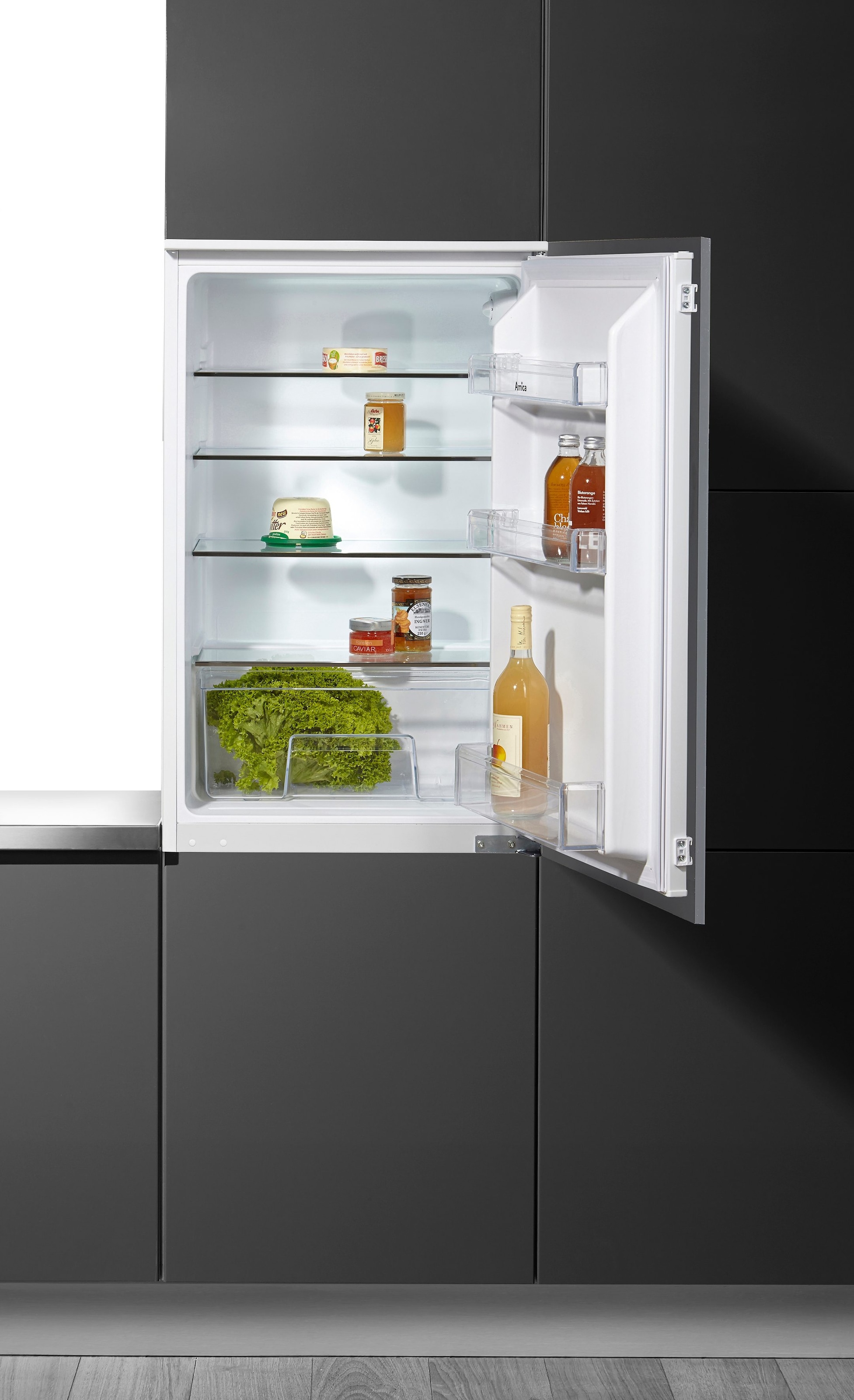 Amica Einbaukühlschrank »EVKS 16172«, 87,5 cm