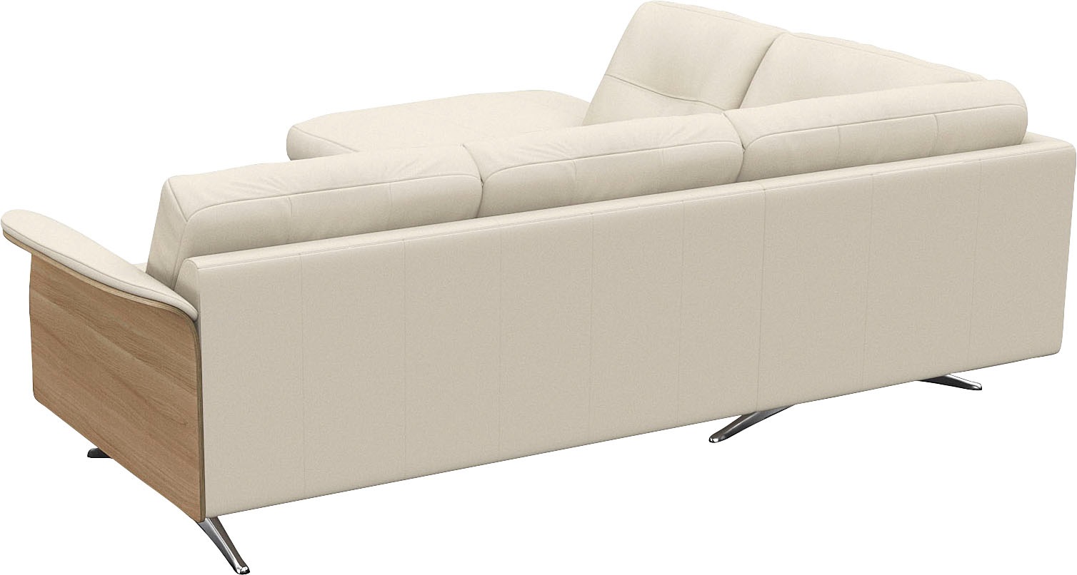 FLEXLUX Ecksofa »Glow, super bequem durch hochwertigem Sitzaufbau mit Feder günstig online kaufen