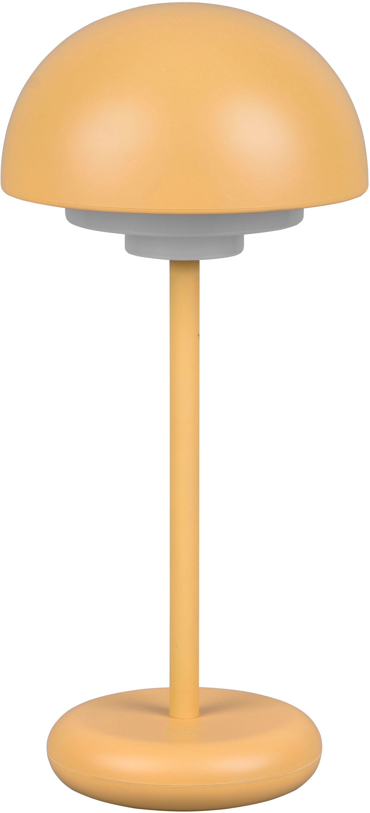 TRIO Leuchten LED Außen-Tischleuchte »Elliot«, 1 flammig-flammig, Outdoor Tischlampe Pilzform 30cm, 4 Dimmstufen, Akku, USB-C Ladekabel