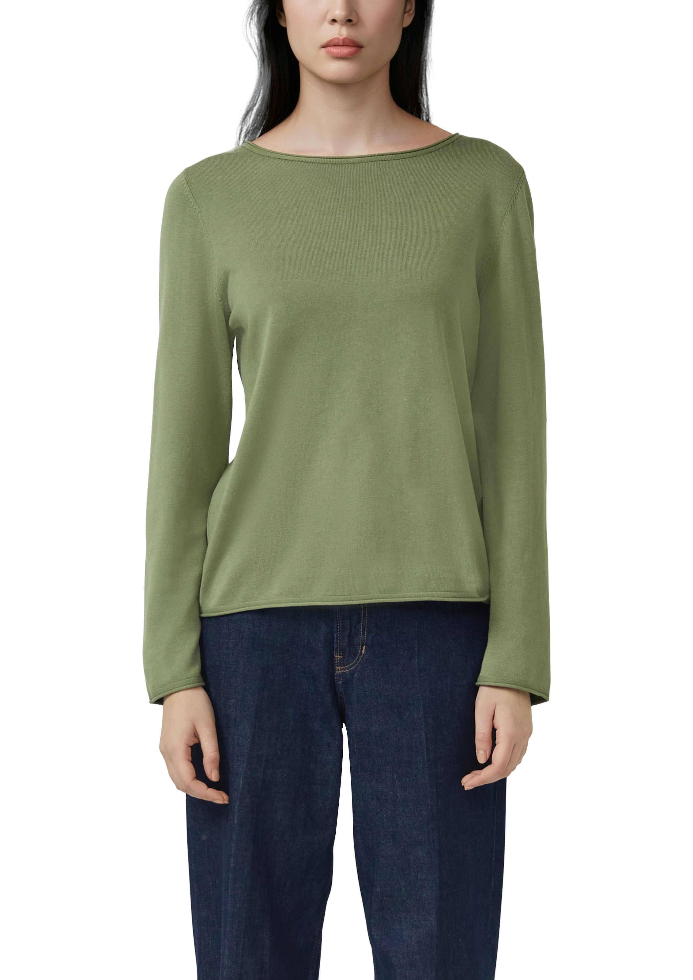 s.Oliver Strickpullover mit U-Boot-Ausschnitt
