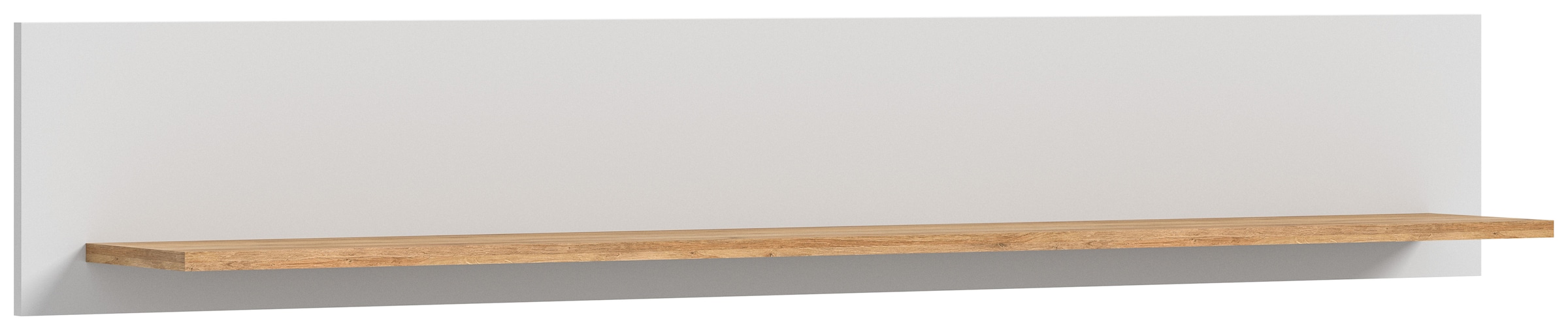 INOSIGN Wandboard »Aska, Breite 150 cm, 1 Ablageboden, inklusive Wandmontagematerial«, (1 St.), Matte Optik, 2-farbig, Regal, Wandregal, Ablage, Wandpaneel