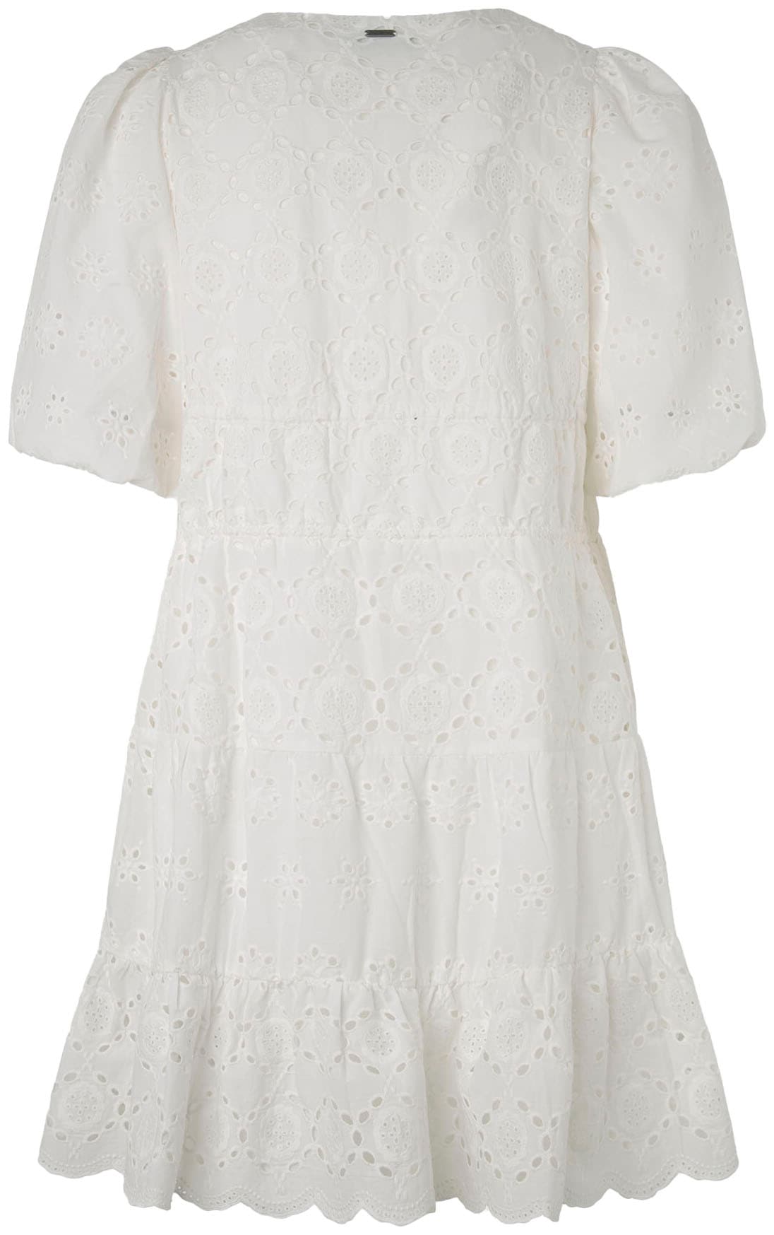 Pepe Jeans Sommerkleid »DELIA«, mit Lochstickereien