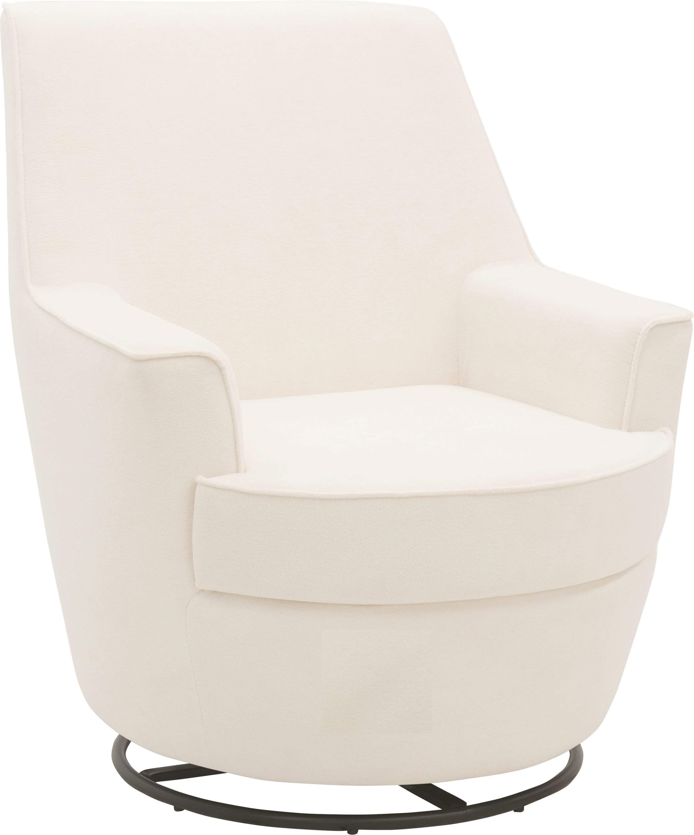 INOSIGN Drehsessel »HETTY, Drehsessel mit Wippfunktion, Lese-Sessel in Cord günstig online kaufen