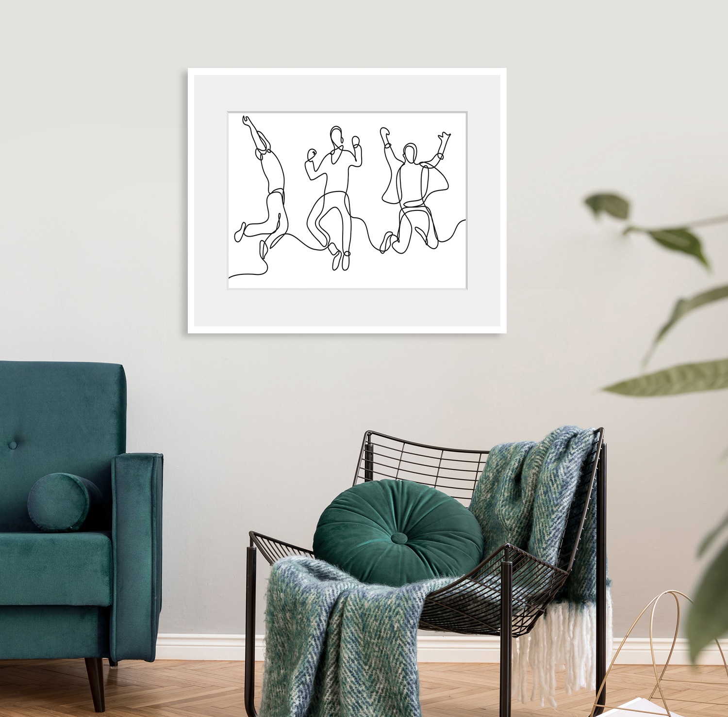 queence Bild »Dance Monkey«, Menschen, gerahmt, Musik, Spaß, Tanzen günstig online kaufen