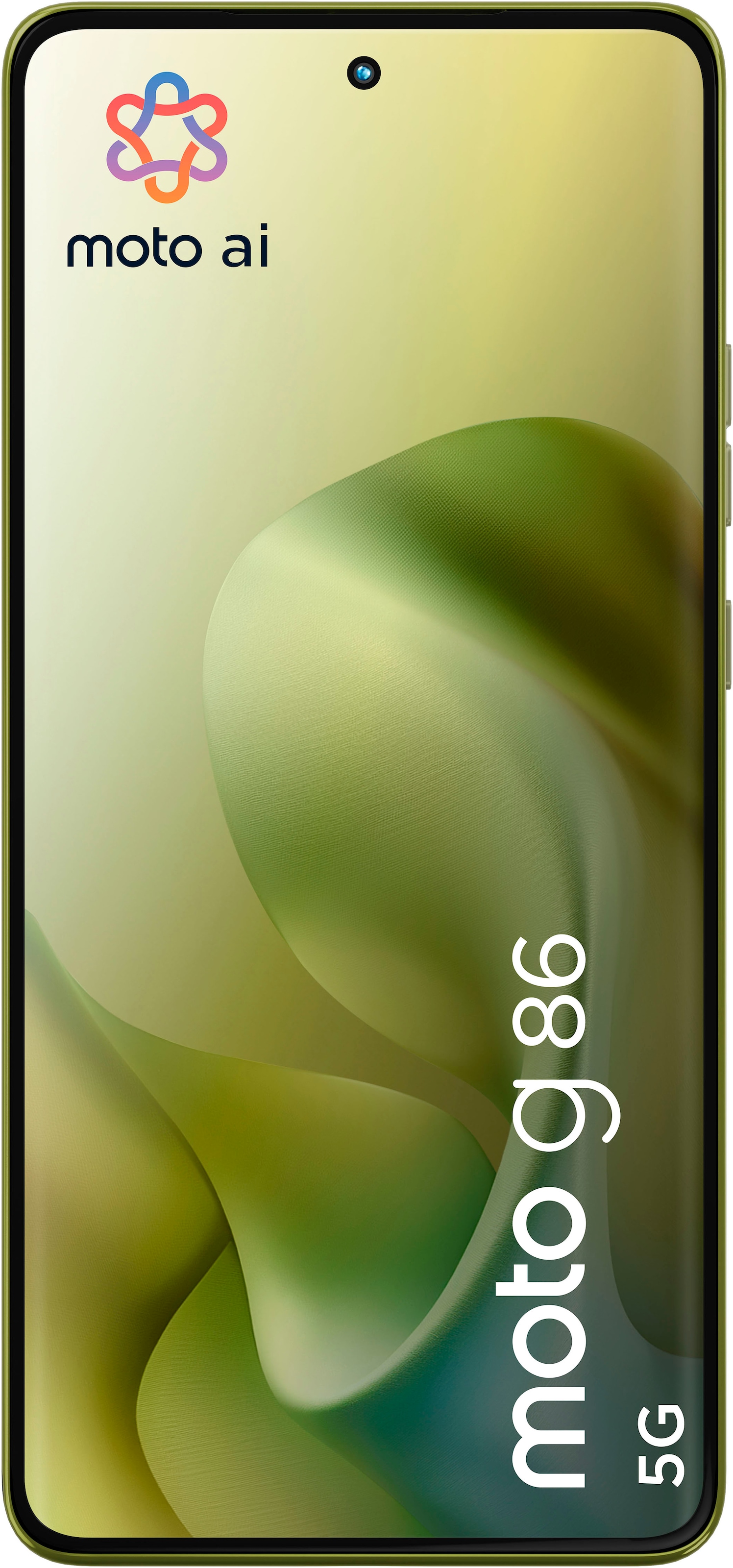 Motorola Smartphone »moto g86 5G 256GB«, PANTONE® Golgen Cypress