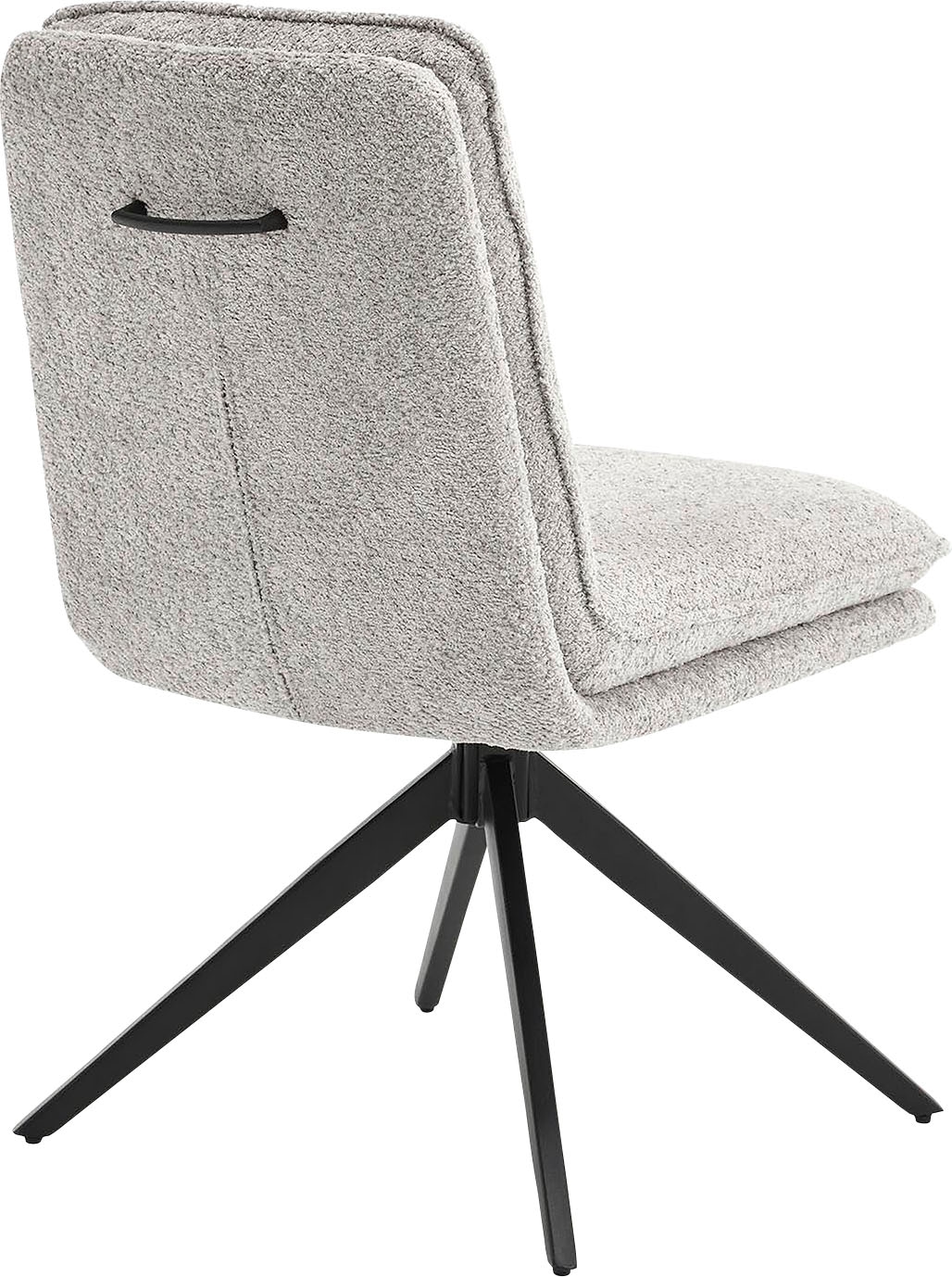 Home affaire Esszimmerstuhl »Valencia«, (Set), 2 St., Boucle, verschiedene Gestelle in Holz oder Metall