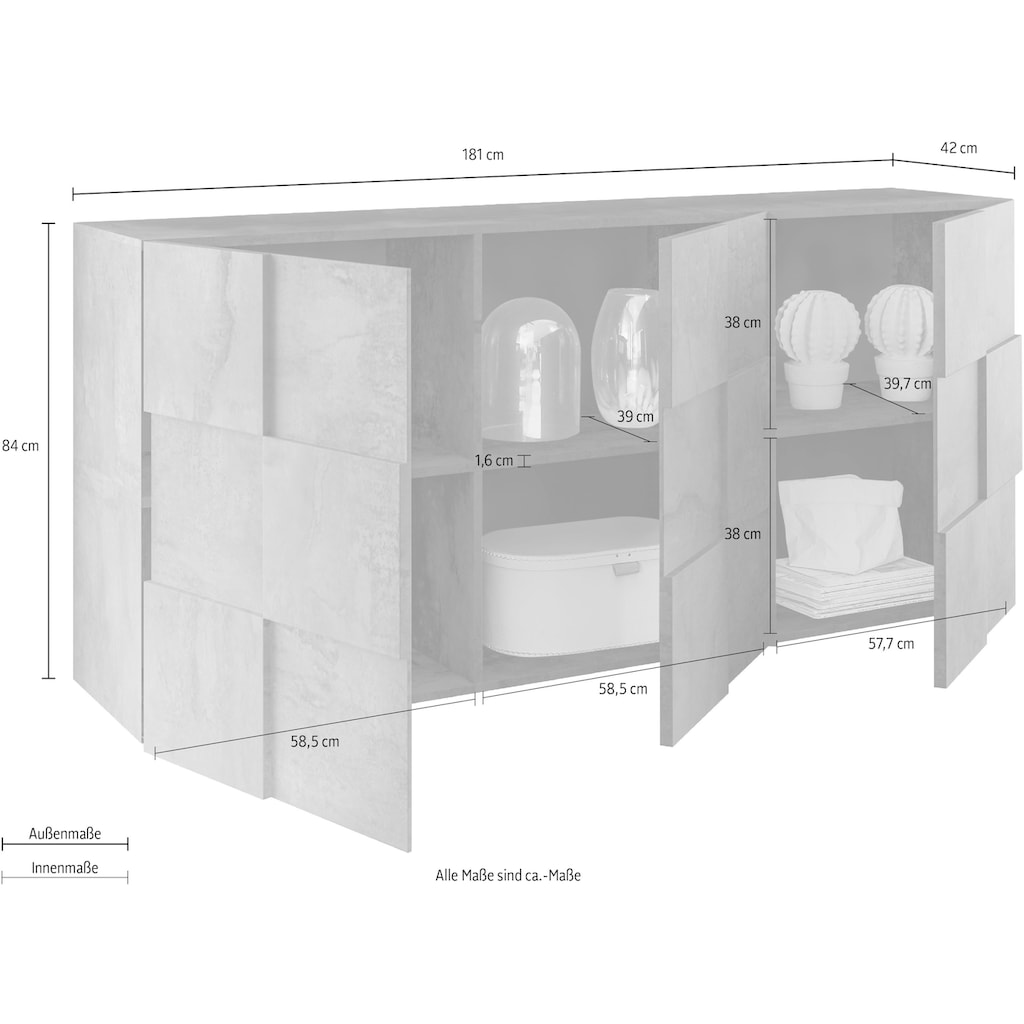 LC Sideboard »Dama Sideboard«