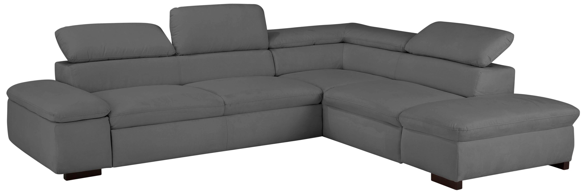 Home affaire Ecksofa »Alberto L-Form«, mit Kopfteilverstellung, wahlweise mit Bettfunktion