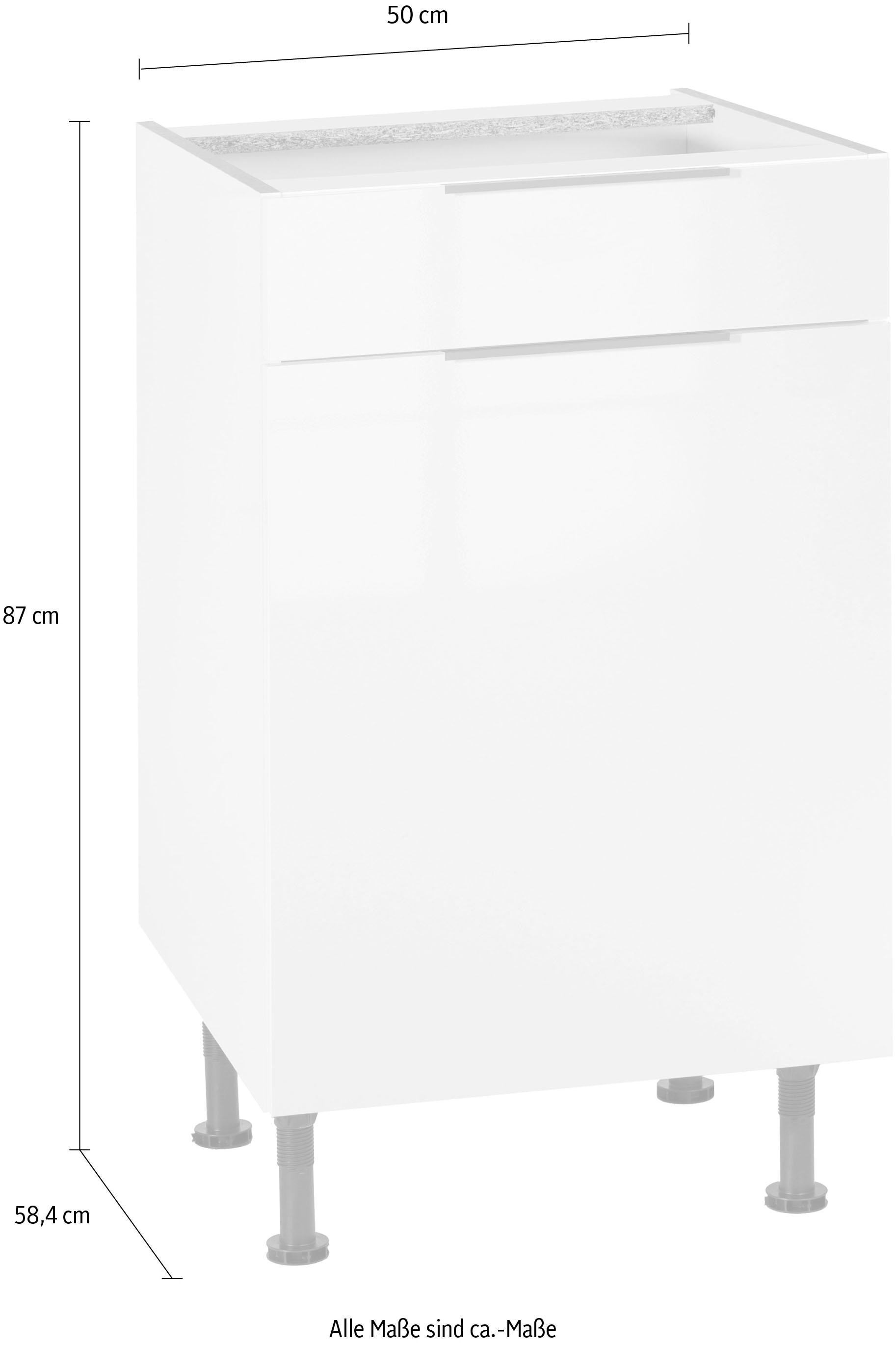 OPTIFIT Unterschrank »Tara«, mit Vollauszug und Soft-Close-Funktion, Breite 50 cm
