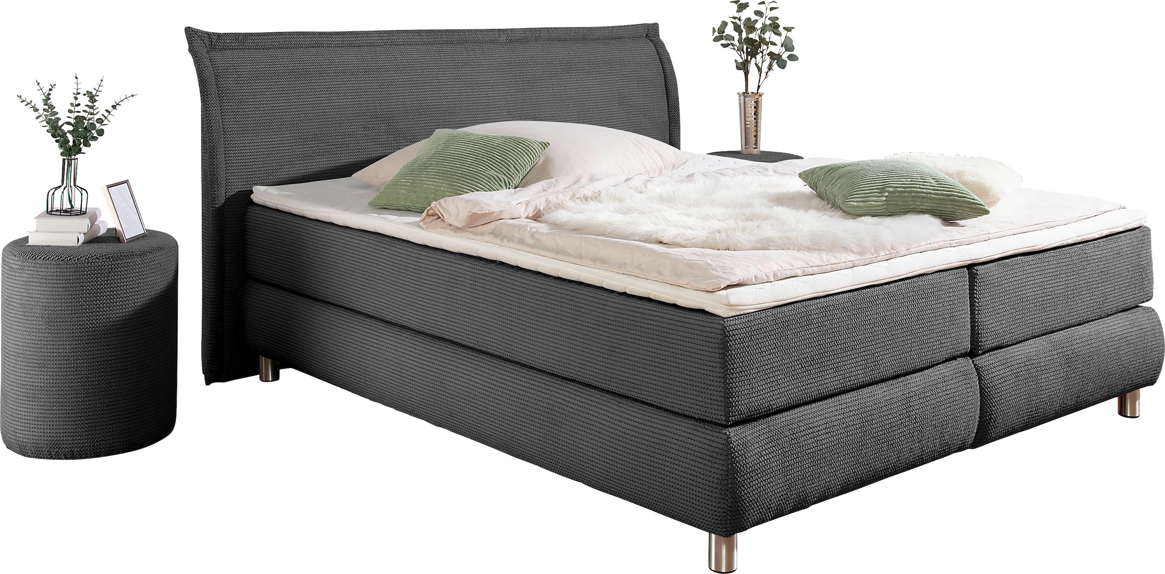 INOSIGN Boxspringbett »"Coloma"«, in H2, H3 oder H4 erhältlich günstig online kaufen