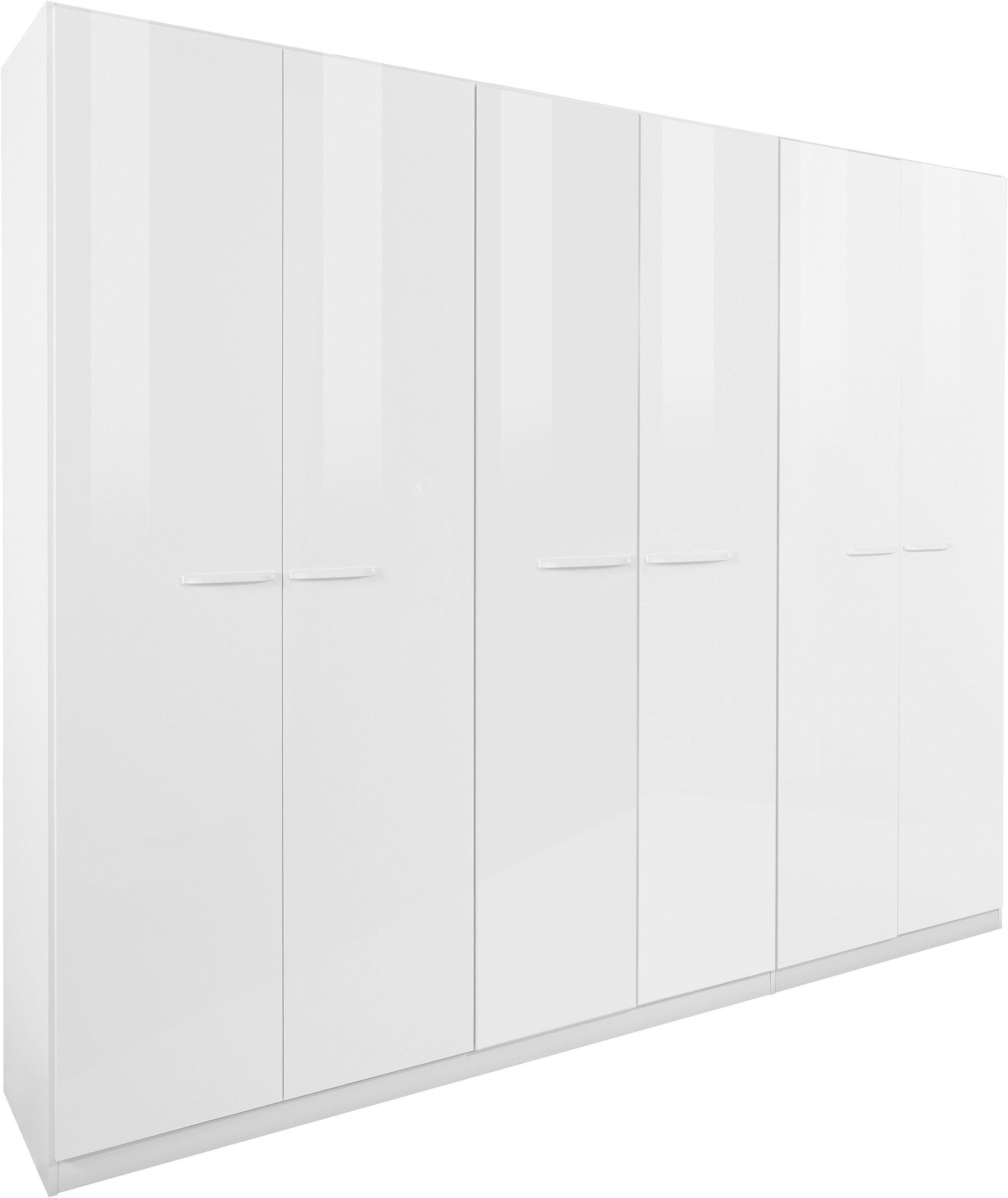 rauch Drehtürenschrank »Kleiderschrank Schrank Garderobe TOPSELLER OTELI inkl. Inneneinteilung«, (erhältlich in Breiten 91-360 cm, ab Breite 136cm inkl. Innenschubladen), mit zusätzlichen Einlegeböden, optional mit Spiegel MADE IN GERMANY