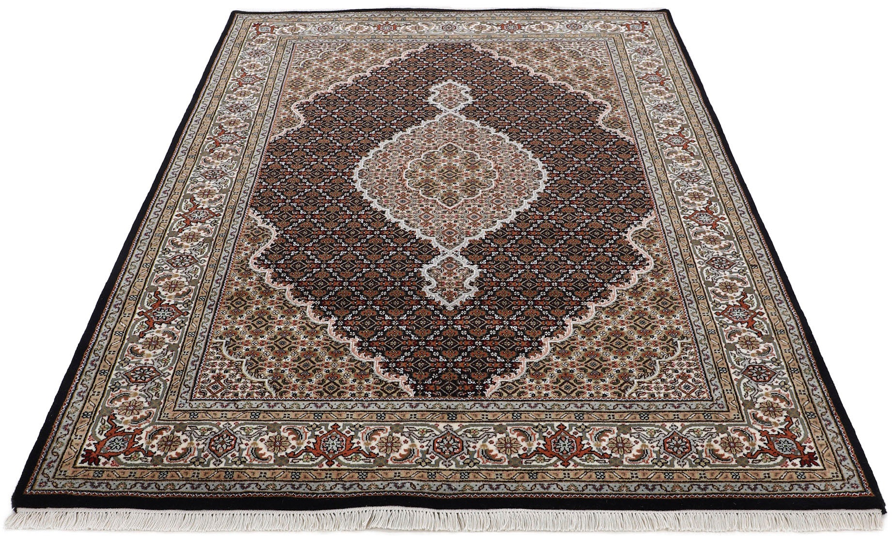 Woven Arts Orientteppich »Orientteppich Tabriz Mahi«, rechteckig, 15 mm Höh günstig online kaufen