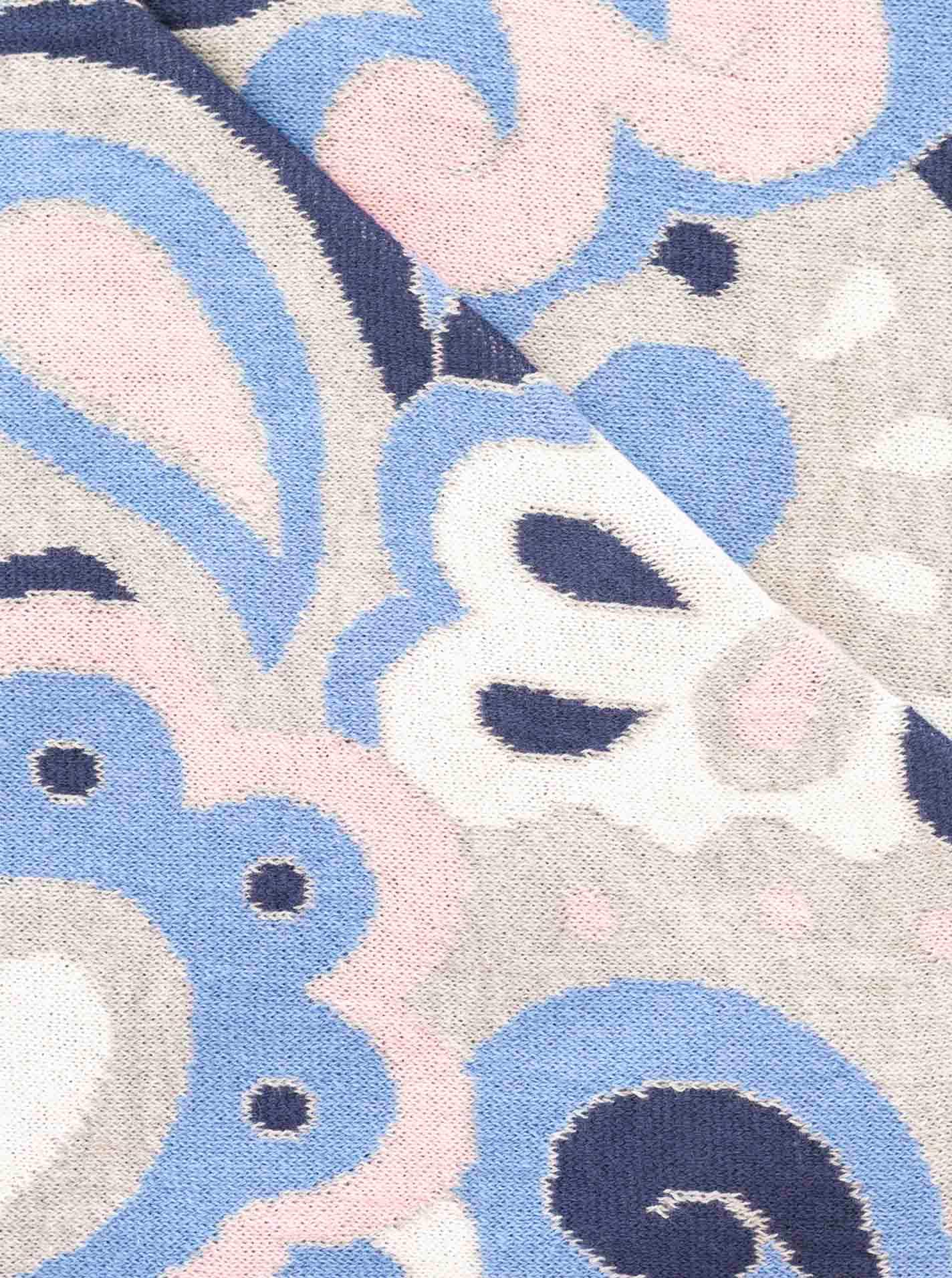 Zwillingsherz Dreieckstuch »"Paisley all over"« modisches Muster, Strick, wärmend
