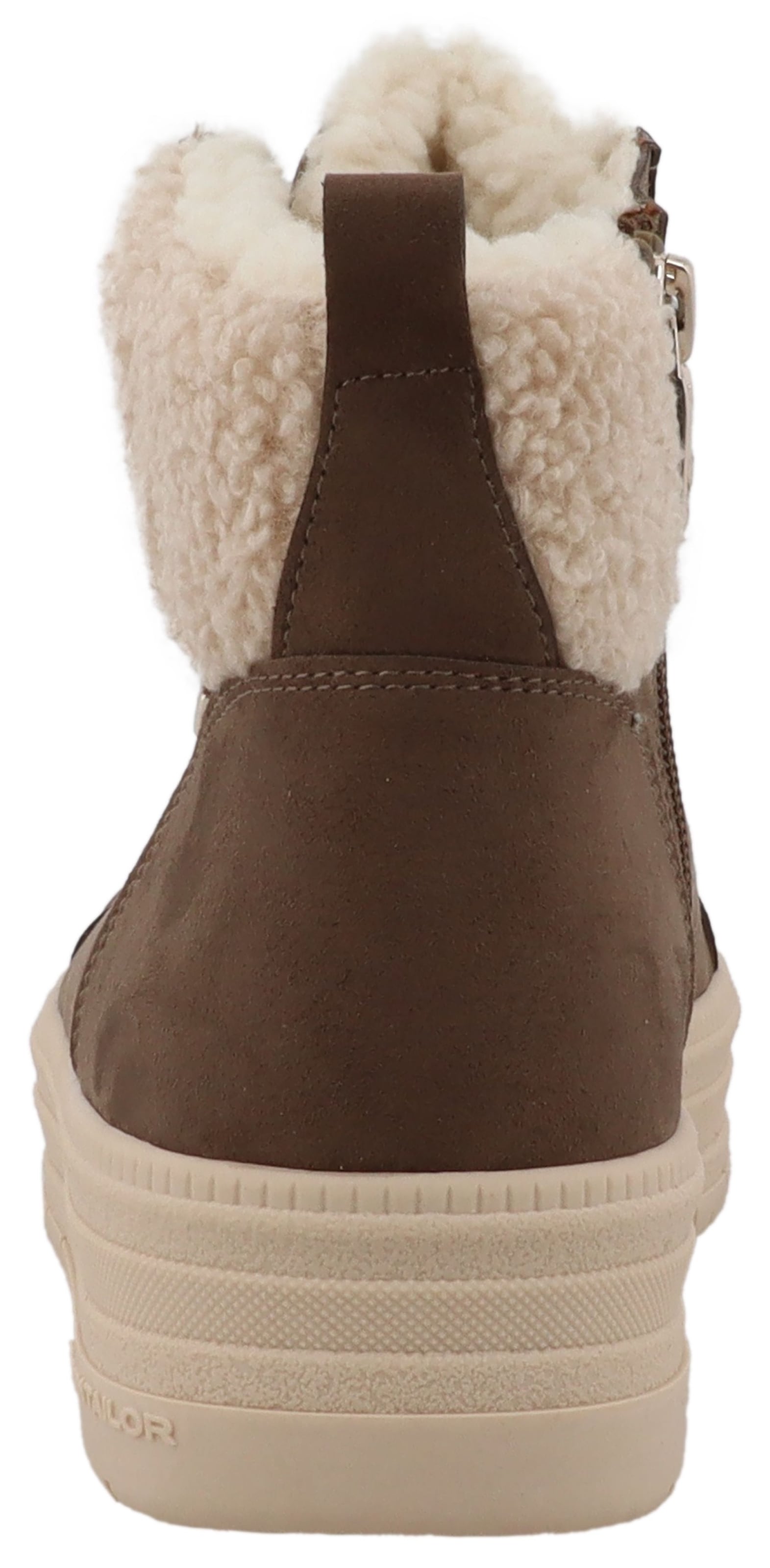 TOM TAILOR Winterboots  High Top Sneaker, Schnürboots mit Warmfutter