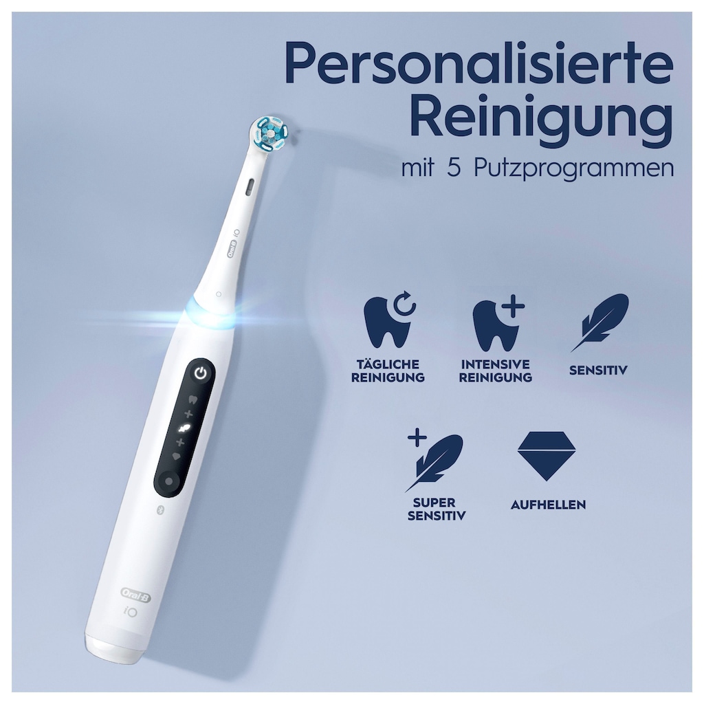 Oral-B Elektrische Zahnbürste »iO 5«, 1 St. Aufsteckbürsten