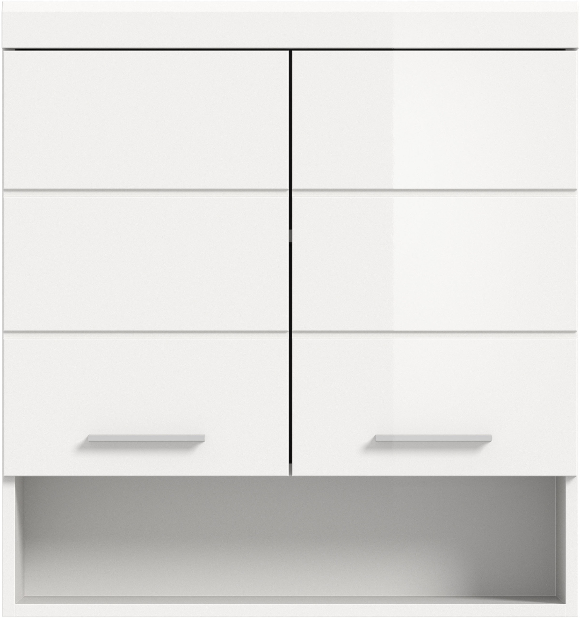 INOSIGN Hängeschrank »Siena, Breite 74cm, 2 Türen, 1 offenes Fächer, MDF-Fr günstig online kaufen
