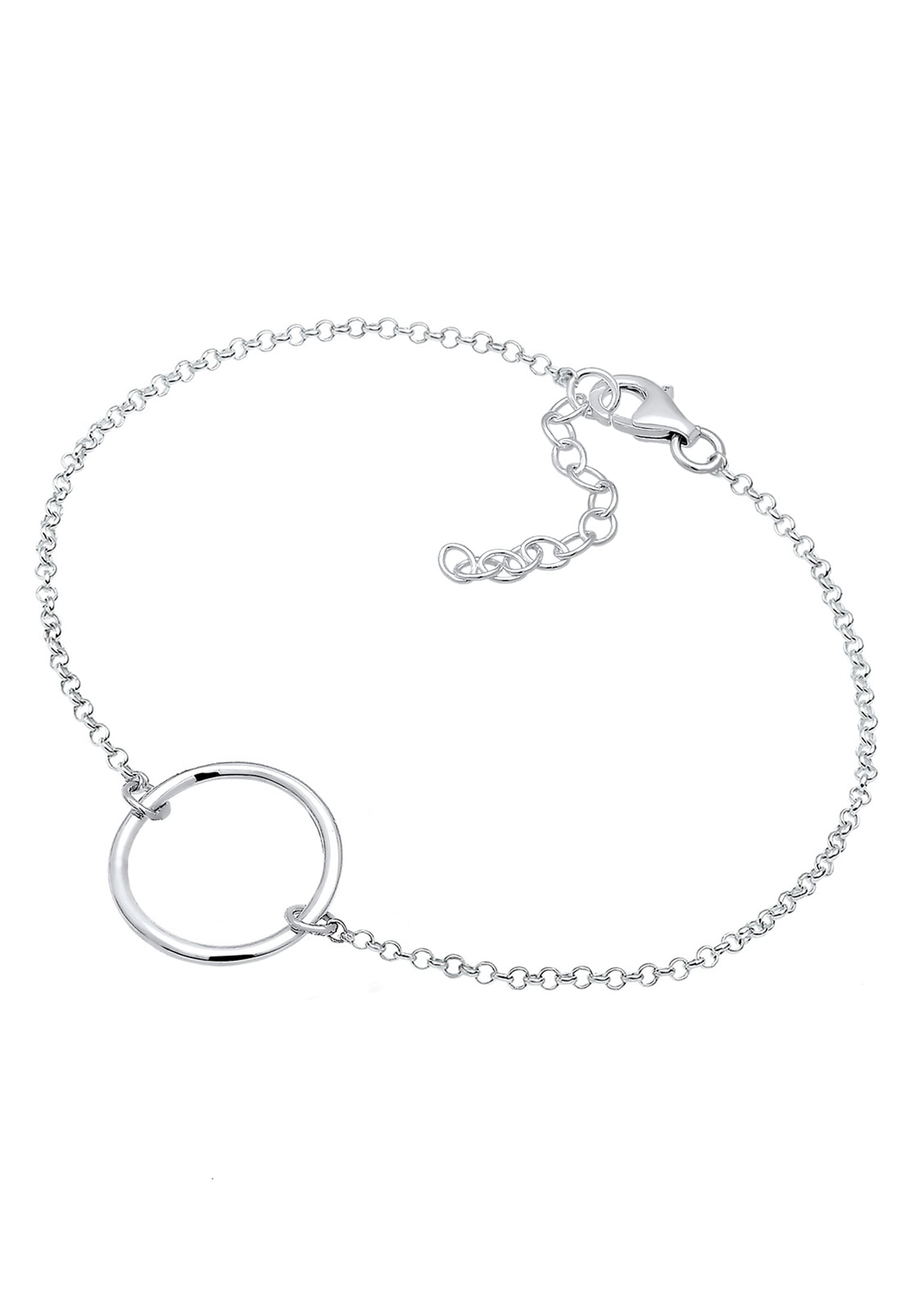 Elli Armband »Kreis Schlicht 925 Silber«