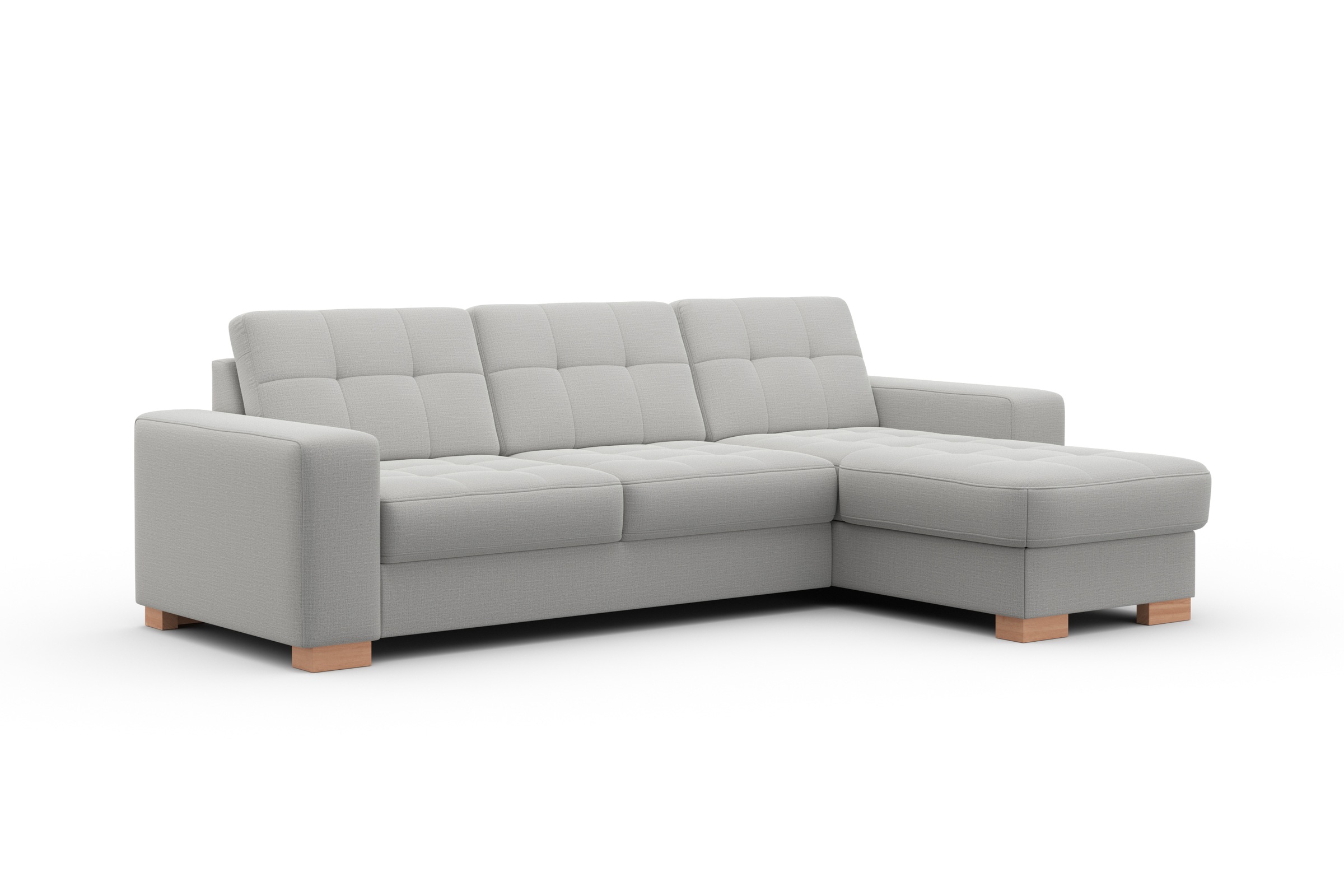 sit&more Ecksofa »Quincy L-Form«, wahlweise mit Bettfunktion und Bettkasten