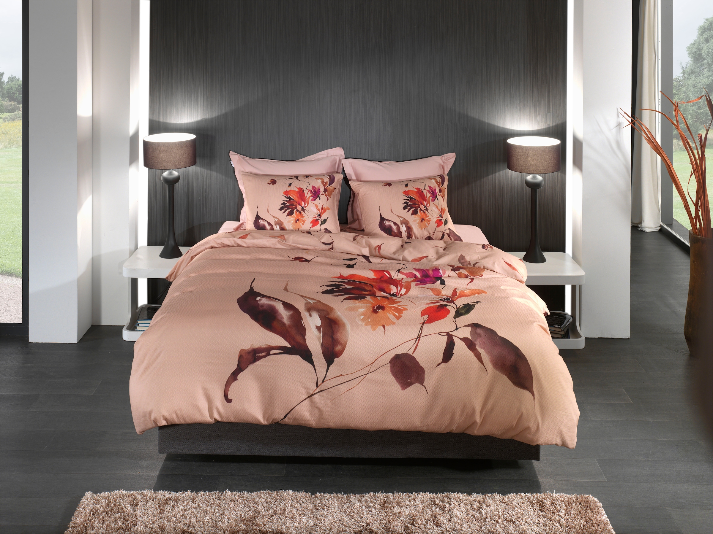 Heckett & Lane Wendebettwäsche »Thor« 2 Stk. tlg. Blumen Design, 100% Baumw günstig online kaufen