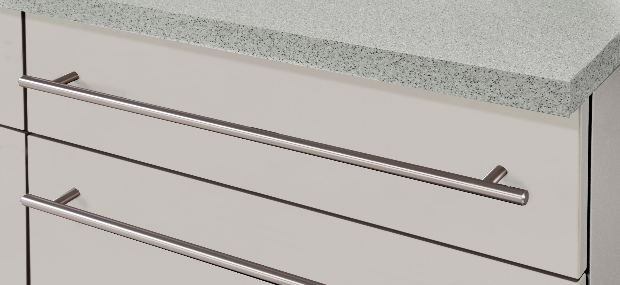 wiho Küchen Unterschrank »Chicago, TOPSELLER« 100 cm breit, 2 Schubkästen und 2 Türen, für viel Stauraum