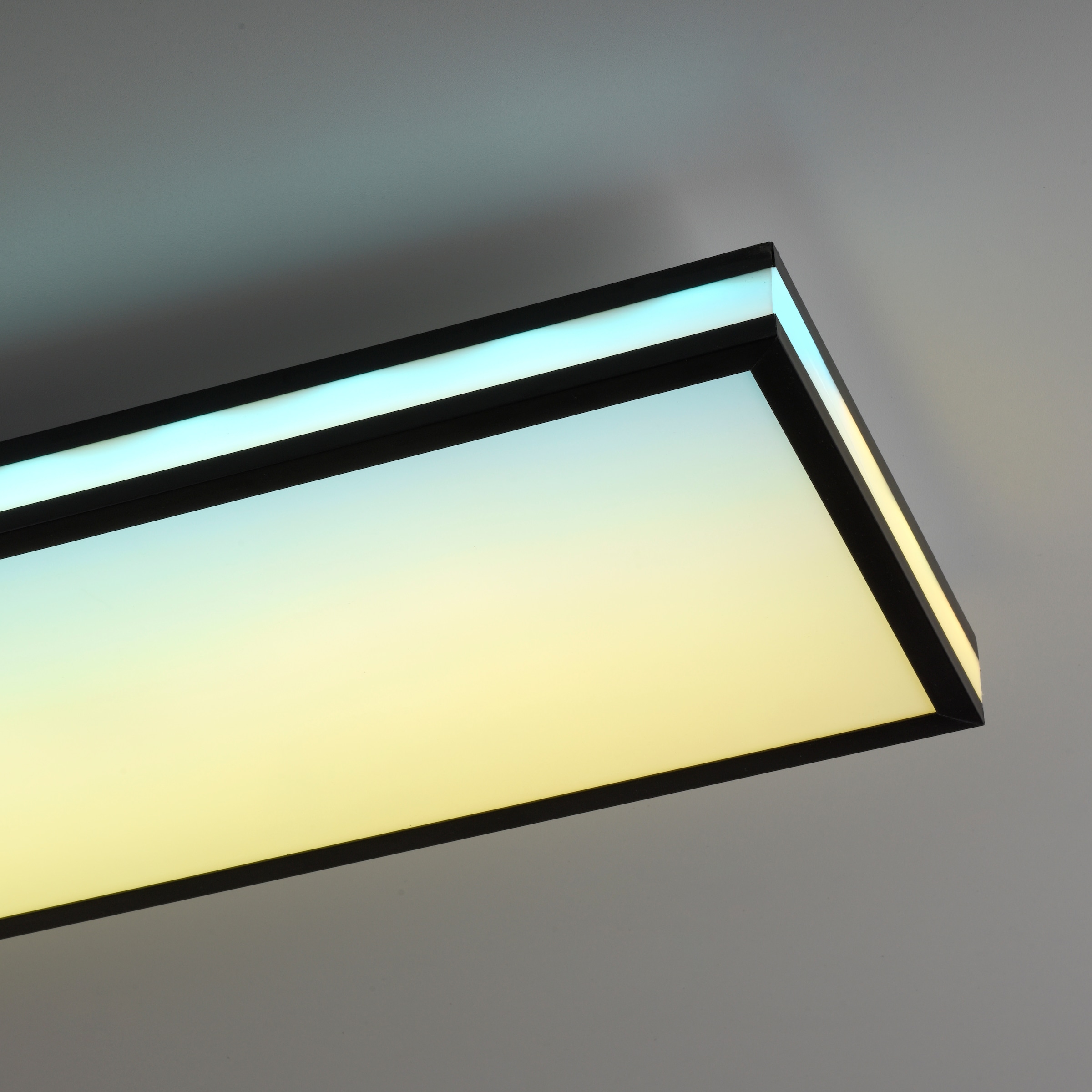 JUST LIGHT Deckenleuchte »MARIO«, 1 flammig, Leuchtmittel LED-Board | LED fest integriert, LED, CCT - über Fernbedienung, RGB-Rainbow, dimmbar über Fernbedienung