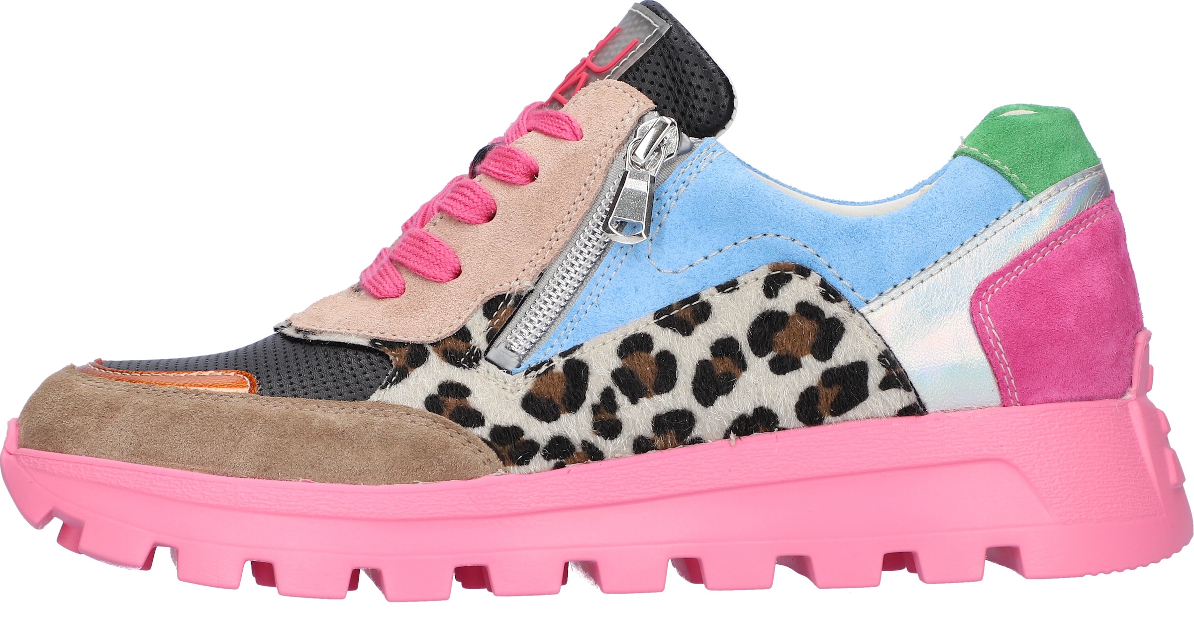 Waldläufer Keilsneaker »H-AJALA«, in Komfortweite H = sehr weit, Freizeitschuh, Halbschuh, Schnürschuh
