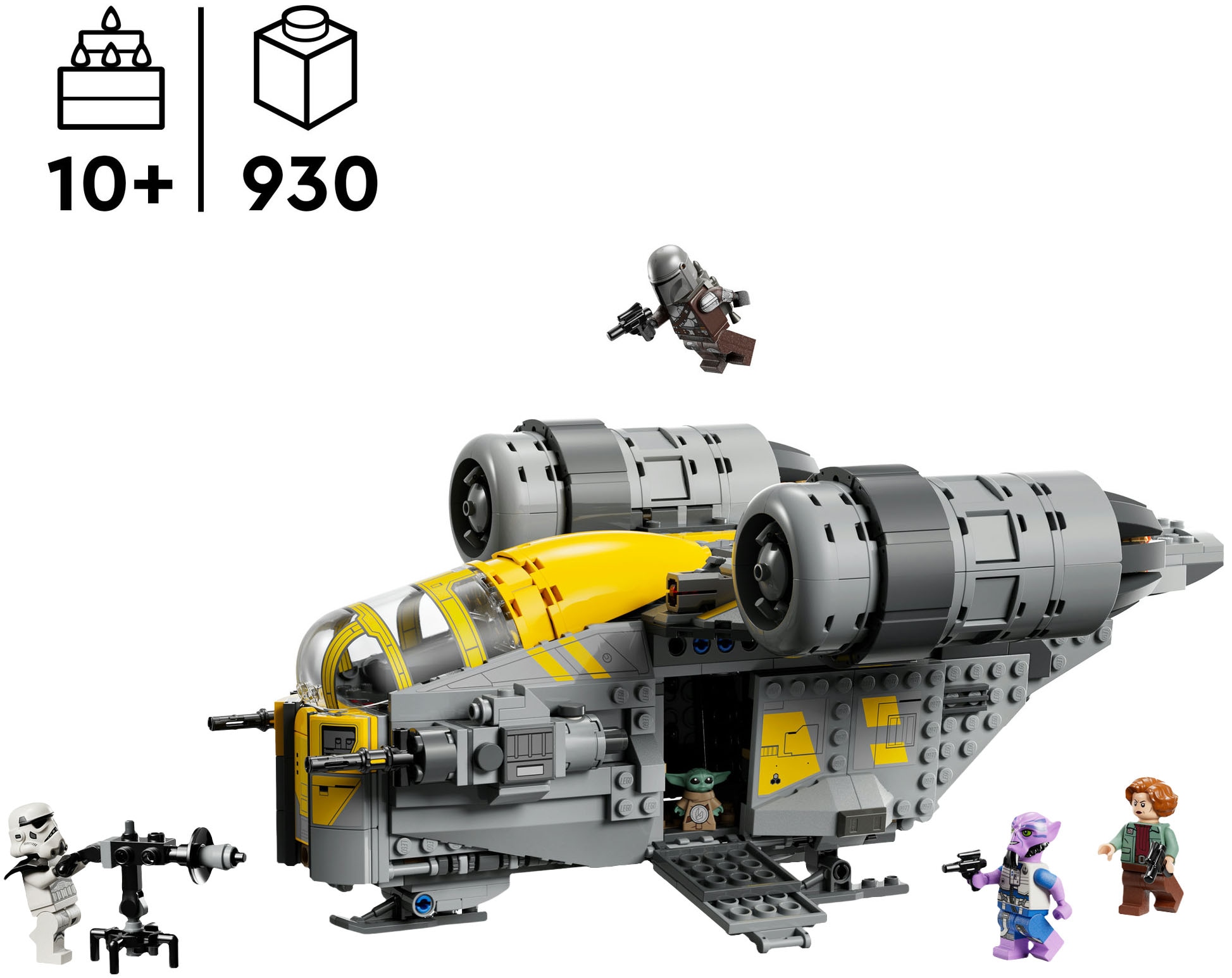 LEGO® Konstruktionsspielsteine »Razor Crest (75447), LEGO Star Wars™«
