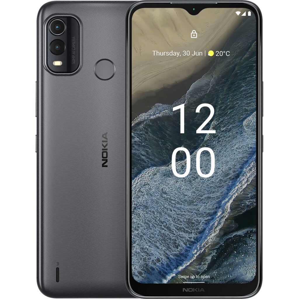 Nokia Smartphone »G11 Plus«, grau, 16,55 cm/6,5 Zoll, 32 GB Speicherplatz, 50 MP Kamera