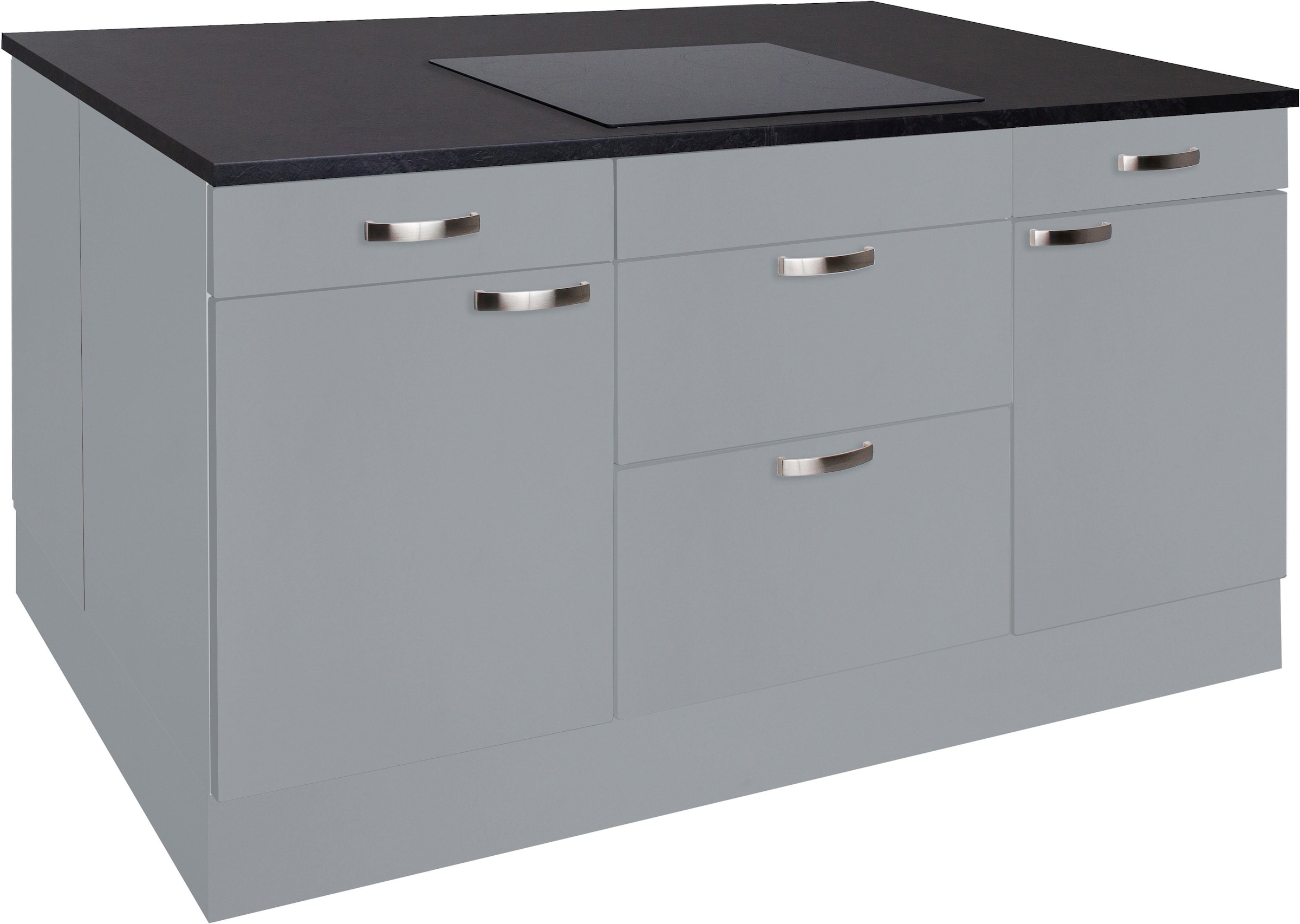 OPTIFIT Kücheninsel »Cara«, Vollauszüge und Soft-Close-Funktion, Stellbreite 160 x 95 cm