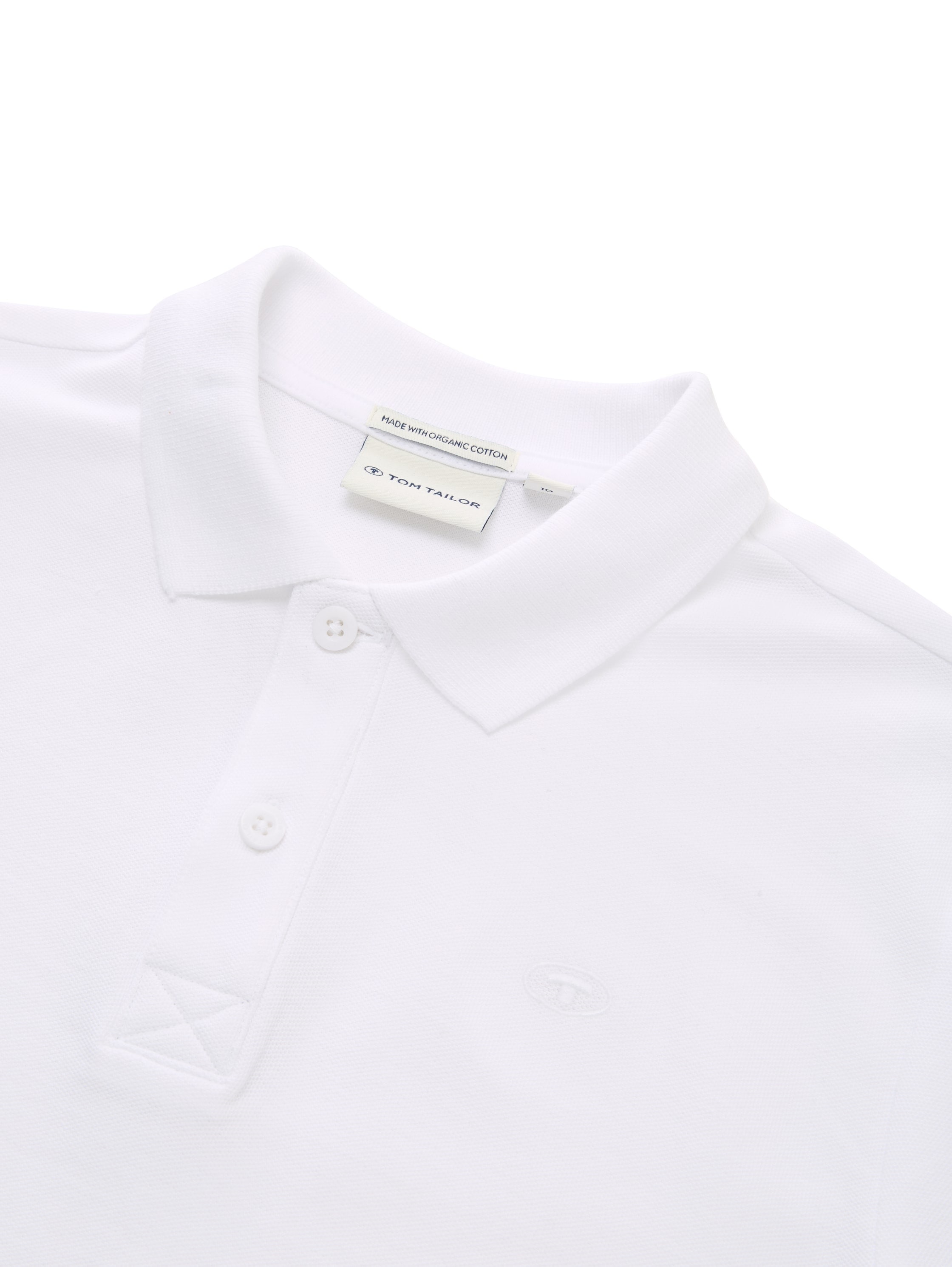 TOM TAILOR Poloshirt, mit Bio-Baumwolle
