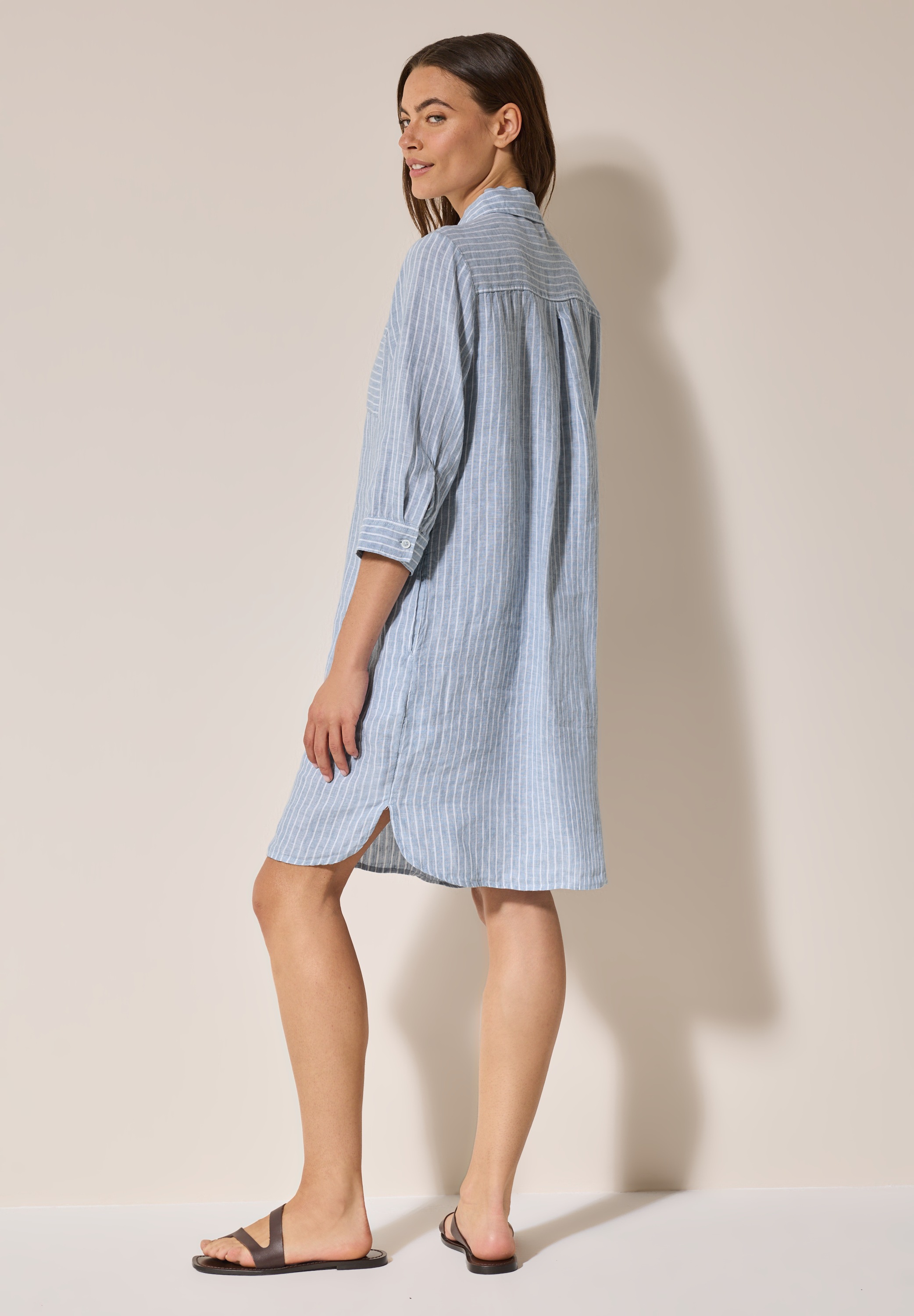 Cecil Blusenkleid, mit 3/4-Arm und im Streifen-Look