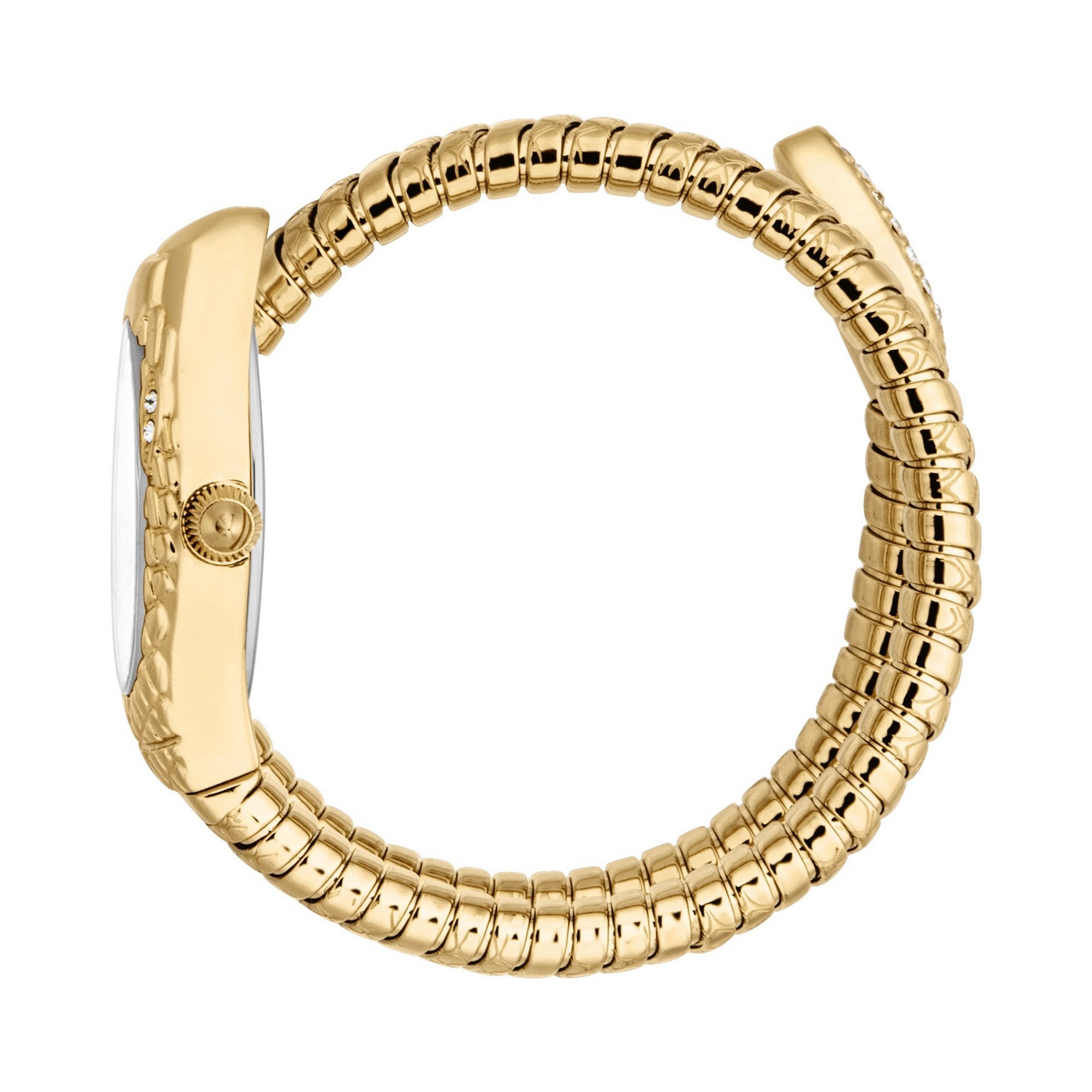 Just Cavalli Time Quarzuhr »Vetra«, Armbanduhr, Damenuhr, Edelstahlarmband, analog, Kristallsteine