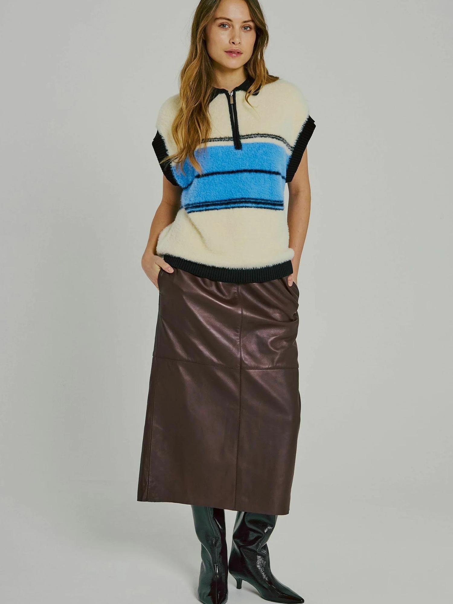 NORR Strickpullover »NORR Sweater Sky«