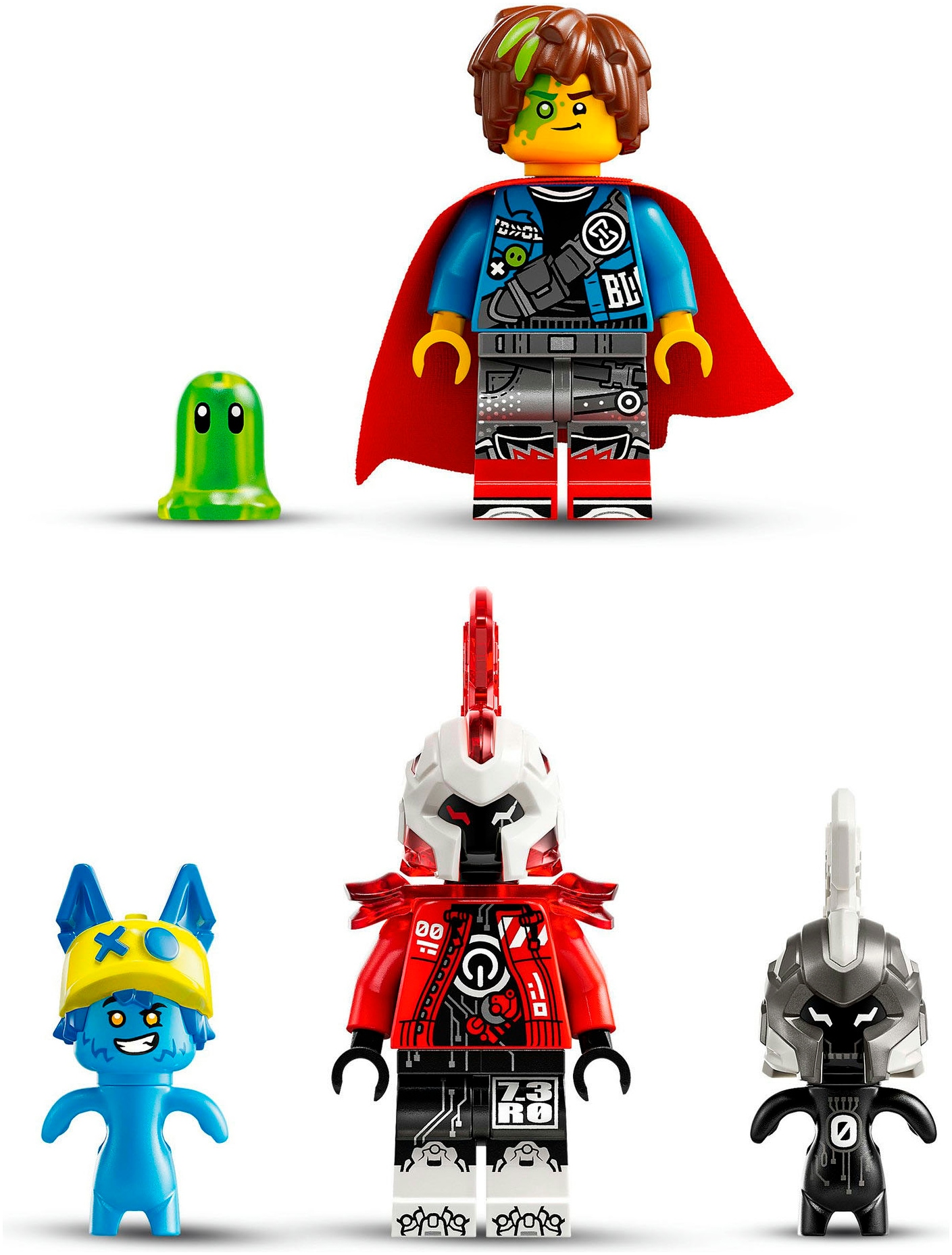 LEGO® Konstruktionsspielsteine »Mateos Feuer-Chamäleon (71492), LEGO DREAMZzz«, (443 St.), Made in Europe