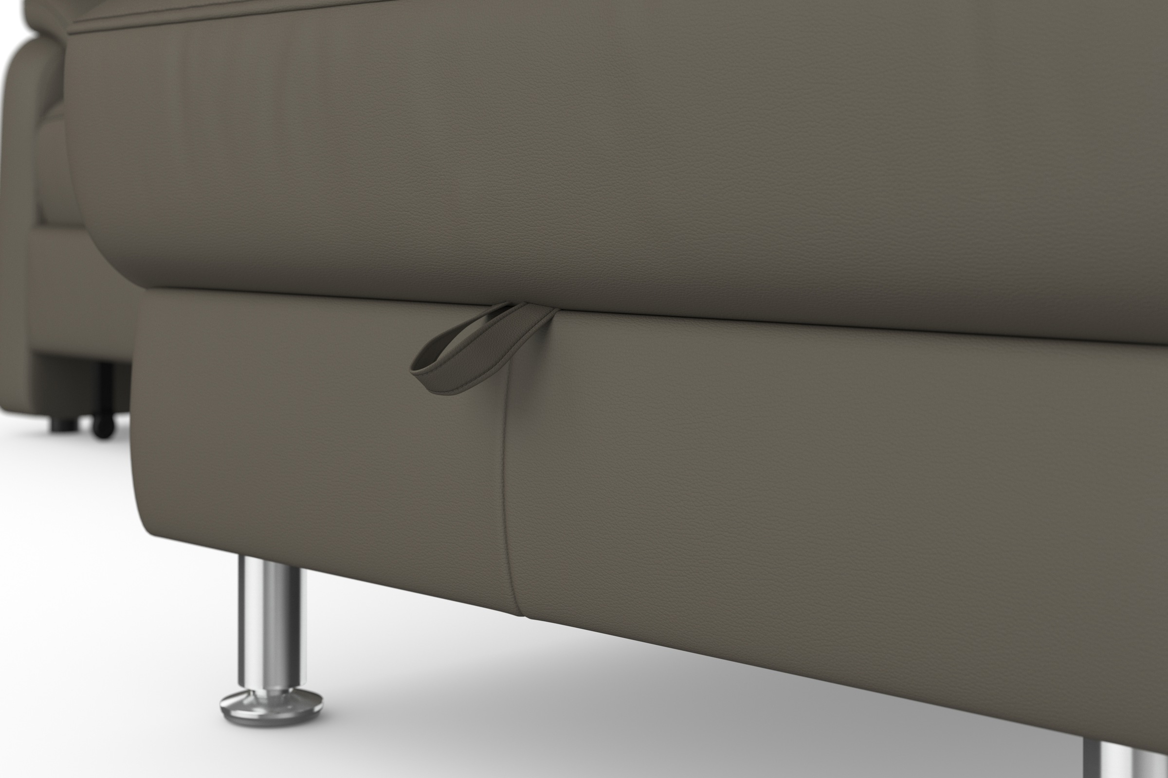 sit&more Ecksofa »Freetown L-Form«, inklusive Kopfteilverstellung und komfortablem Federkern