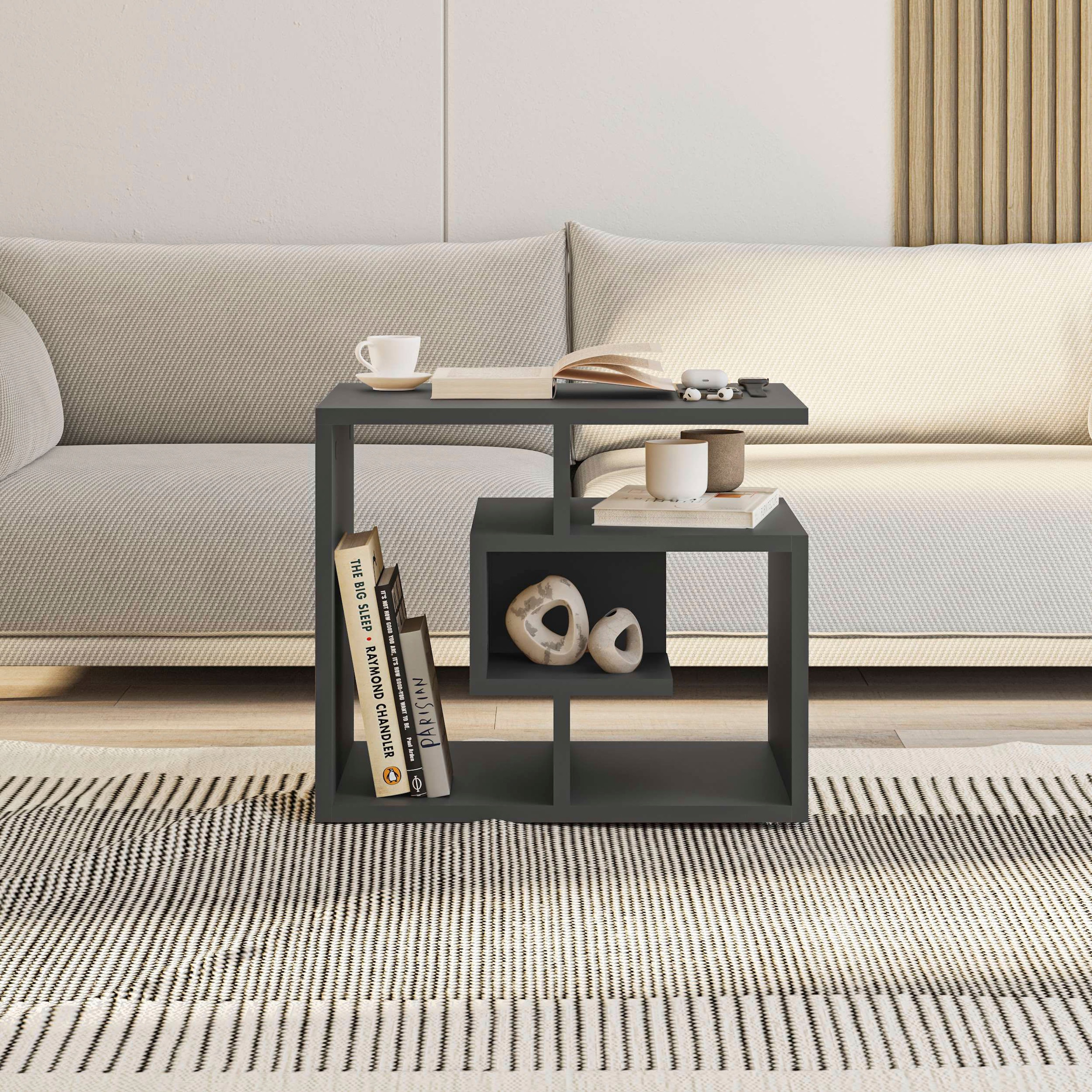 Decortie Beistelltisch »LABIRENT COUCHTISCH«, (Packung, 1 St.), Leichte Montage, Lagerung, Platzsparend