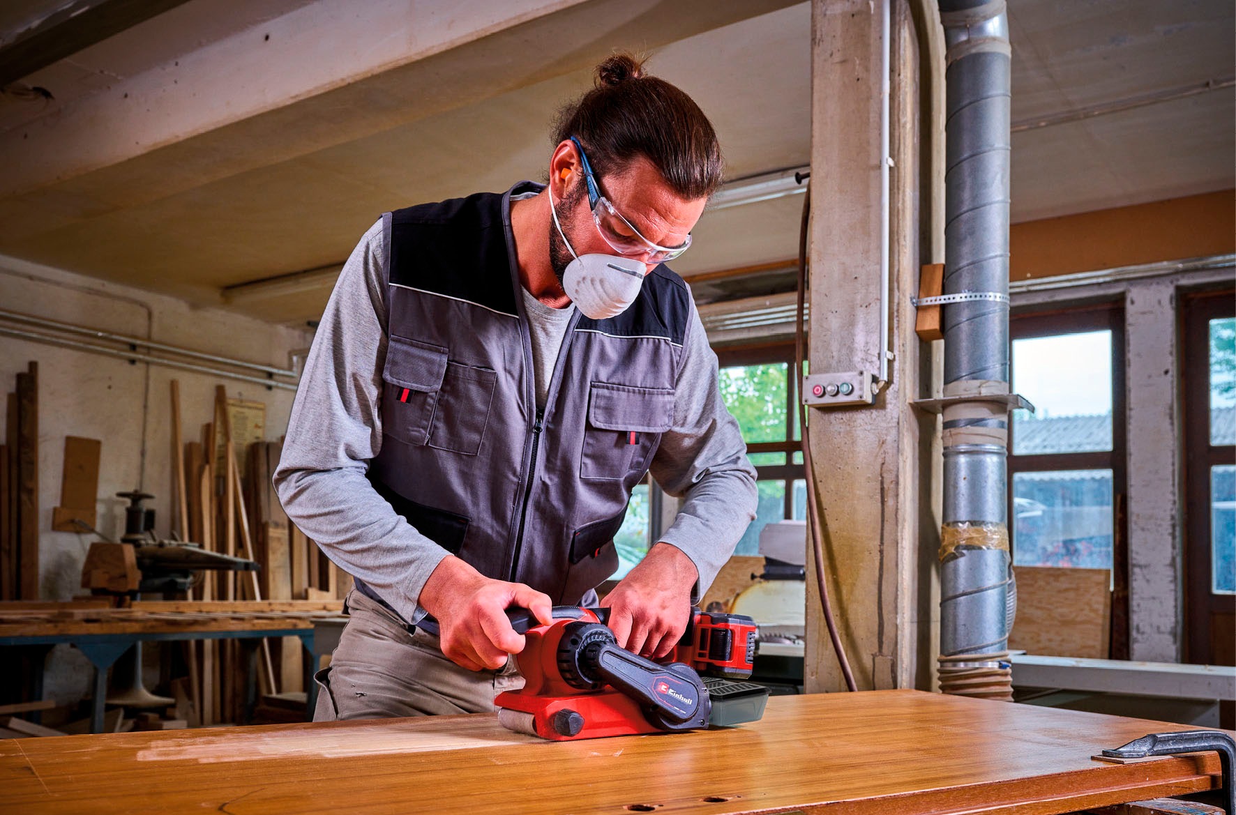 Einhell Akku-Bandschleifer »TP-BS 18/457 Li BL - Solo« ohne Akku und Ladegerät