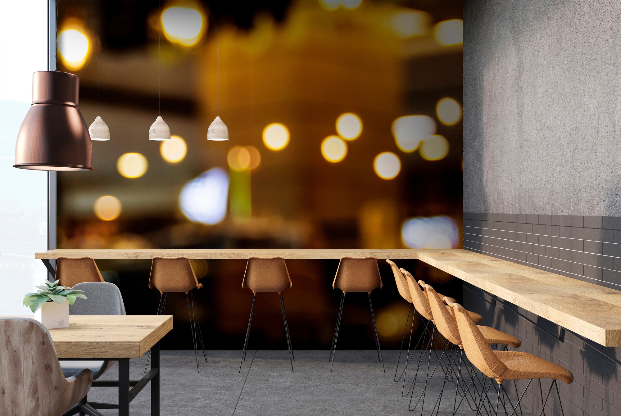 living walls Fototapete »Walls by Patel Big City Night 1« glatt Vlies, Wand günstig online kaufen