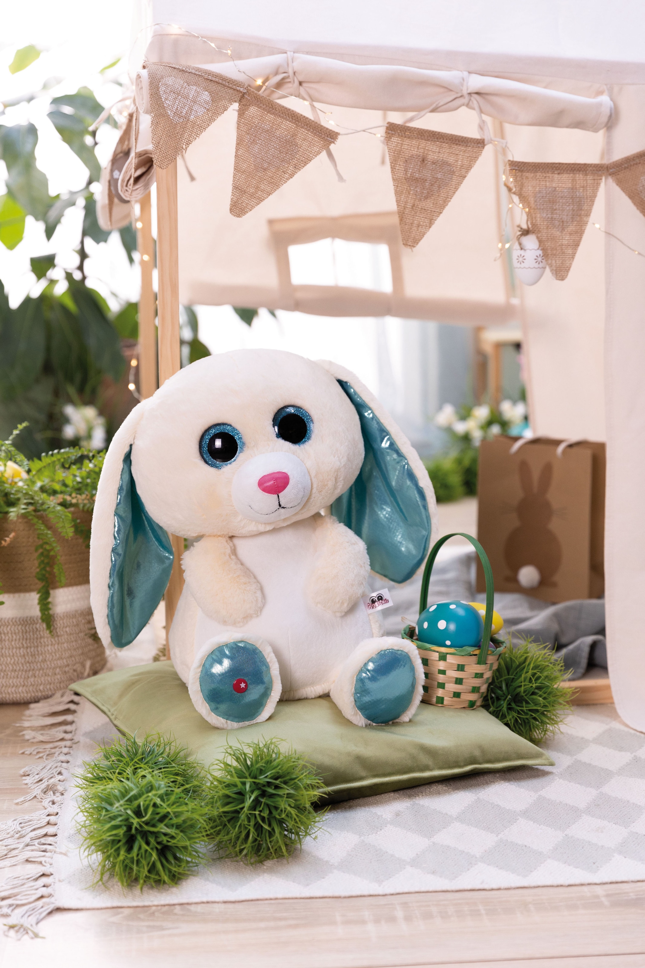 Nici Kuscheltier »Glubschis, Hase Wolli-Dot, 45cm«