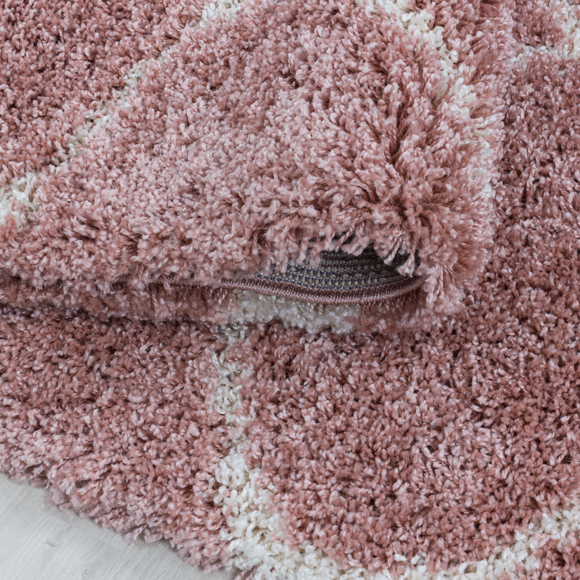 Ayyildiz Teppiche Hochflor-Teppich »SALSA 3201«, rund, 50 mm Höhe, auch rec günstig online kaufen